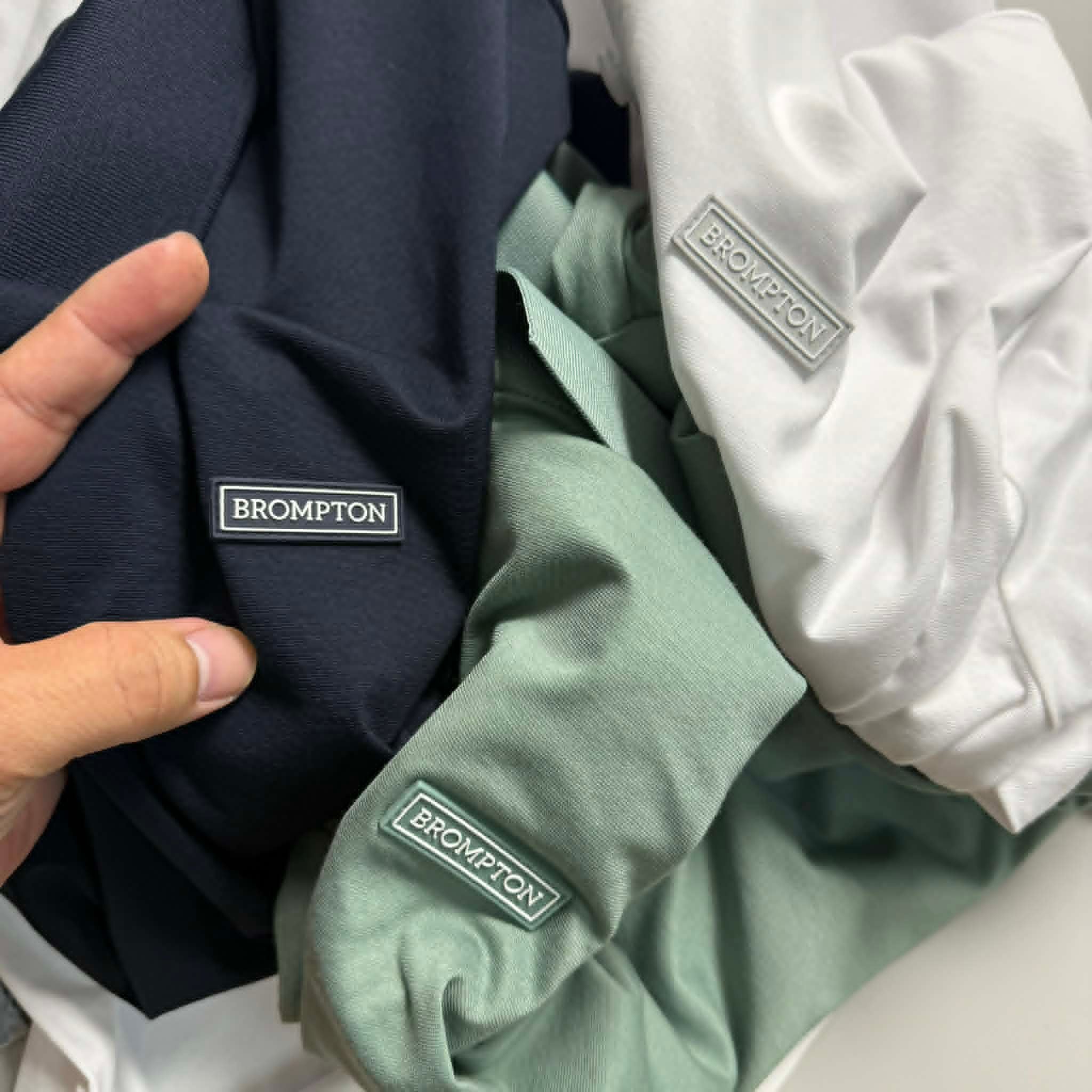 POLO BROMP.TON LOGO NGỰC VẢI SUPIMA 3695