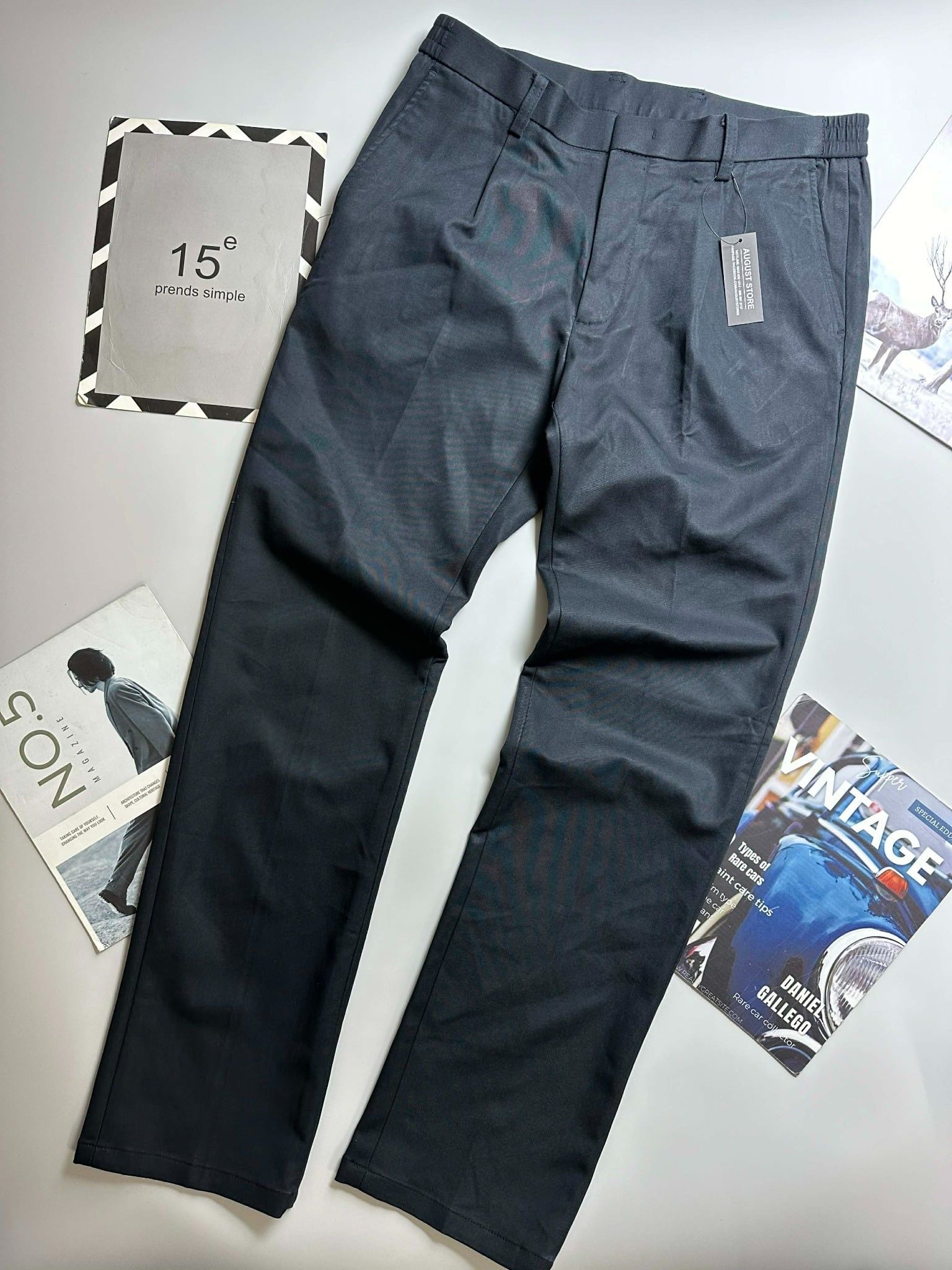 QUẦN CHINO KAKI BASIC CẠP CHUN CRO.CODILE 4504