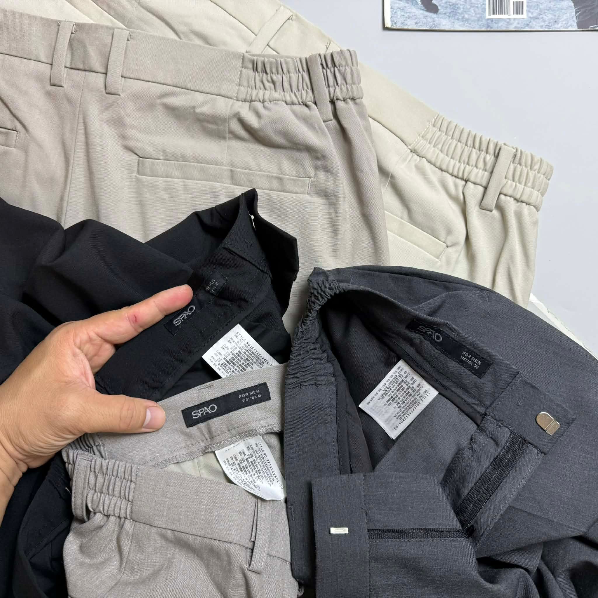 SHORT VẢI CẠP CHUN SPAO 5223