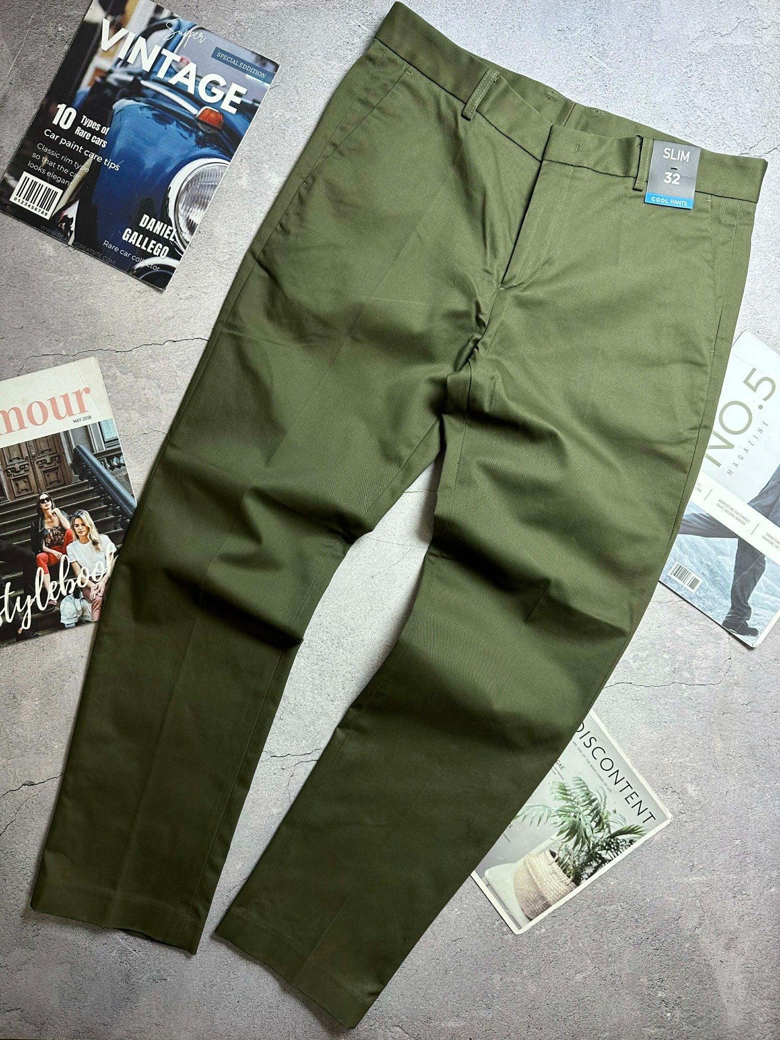 QUẦN CHINO KAKI TOP.TEN SLIMFIT 2903