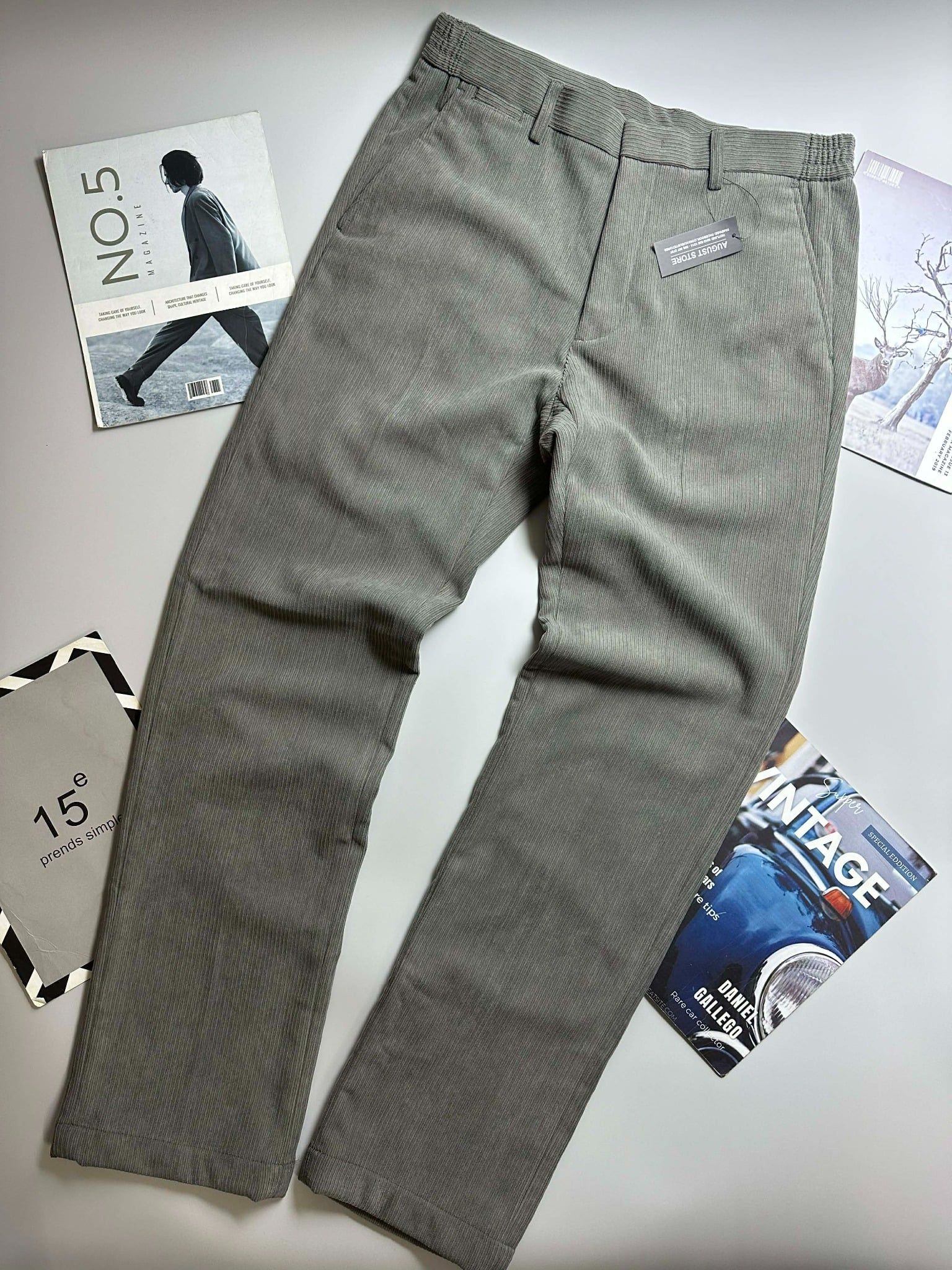 QUẦN NHUNG KẺ TĂM CẠP CHUN CRO.CODILE 4502