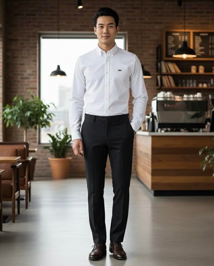 SƠ MI DT LA.COSTE TÚI NGỰC REGULAR FIT 6724