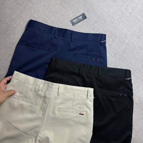 QUẦN VẢI LA.COSTE LOGO TÚI SAU SLIMFIT 6825