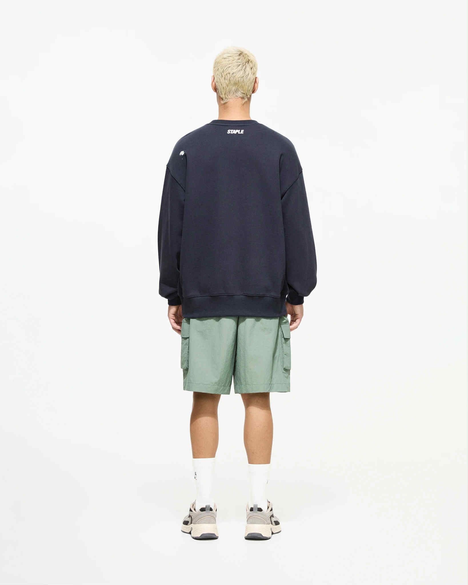 ÁO NỈ STAP.LE LOGO CHIM BỒ CÂU THÊU NGỰC 6953