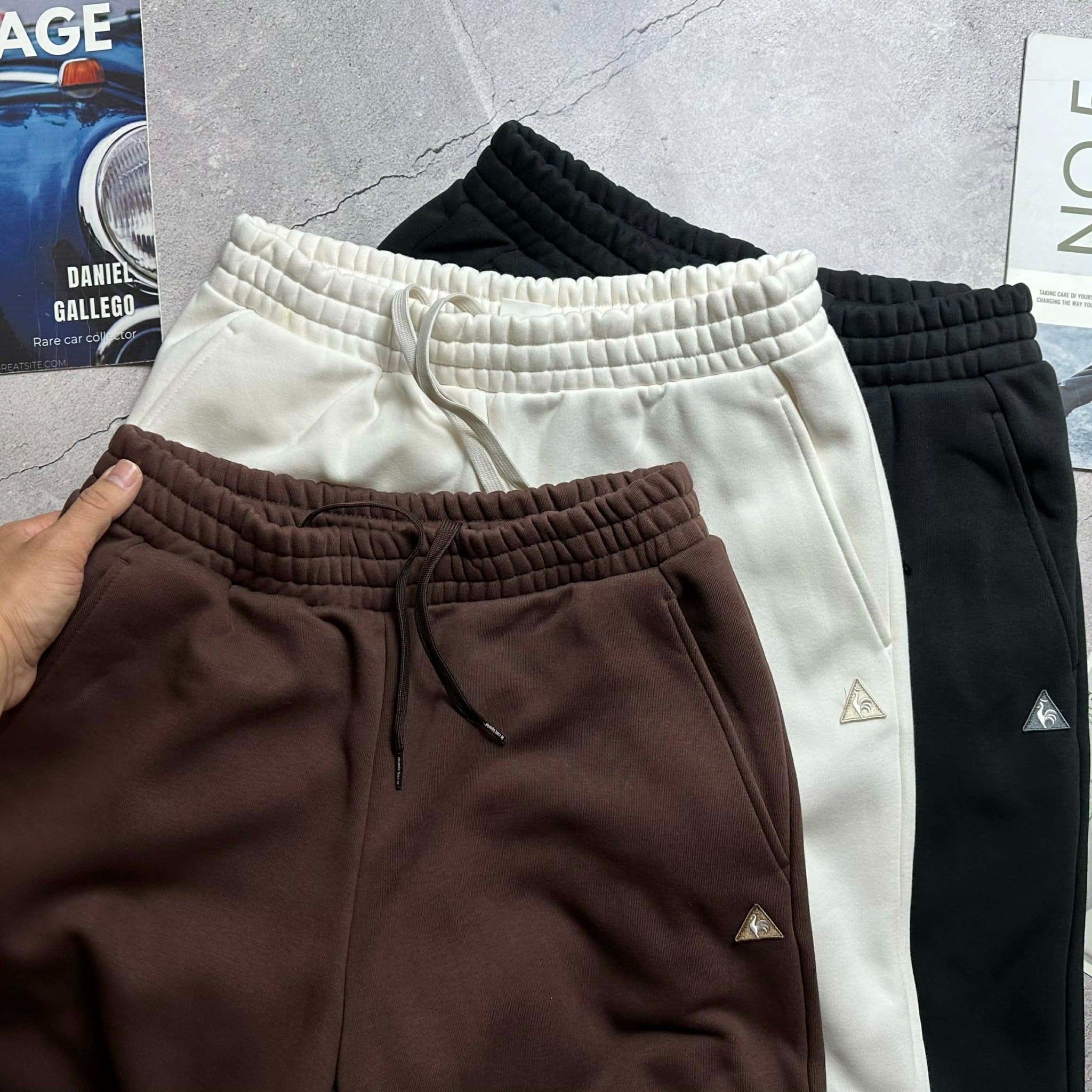 QUẦN NỈ SUÔNG LE.COQ UNISEX MẶC ĐÔI 6505