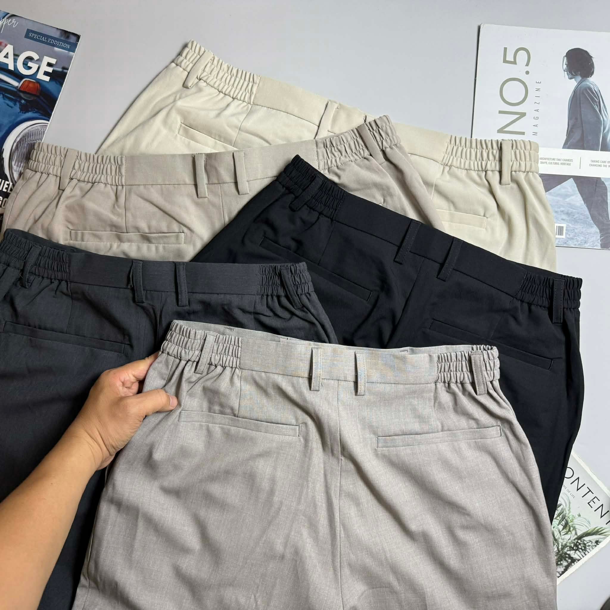 SHORT VẢI CẠP CHUN SPAO 5223