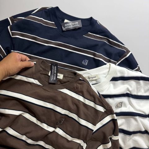 ÁO DT KẺ NGANG NOR.DISK UNISEX 6178