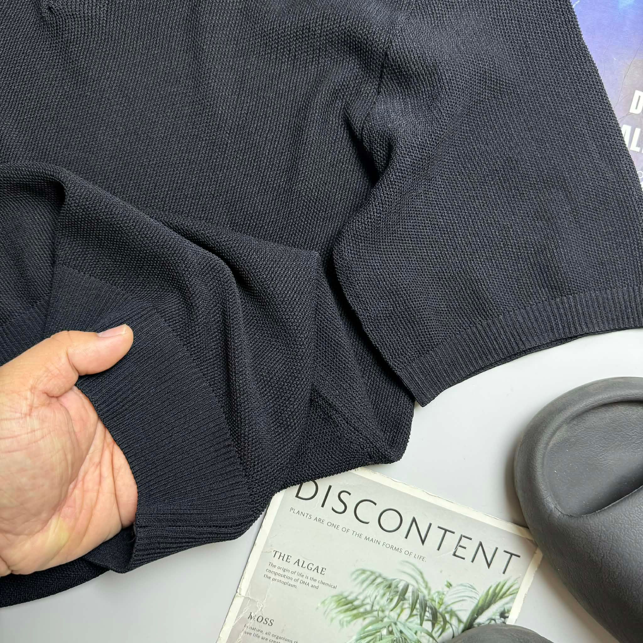 POLO LEN 8.SECONDS ĐEN SLIM 2456