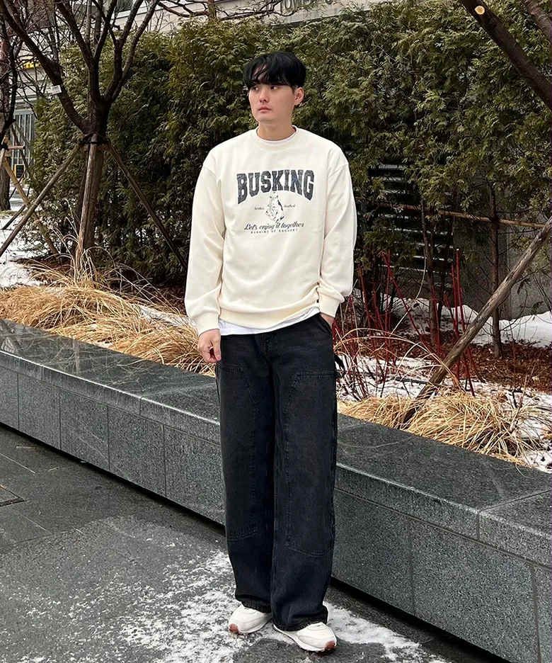 ÁO NỈ POL.HAM BUSKING MẶC ĐÔI NAM NỮ 3107