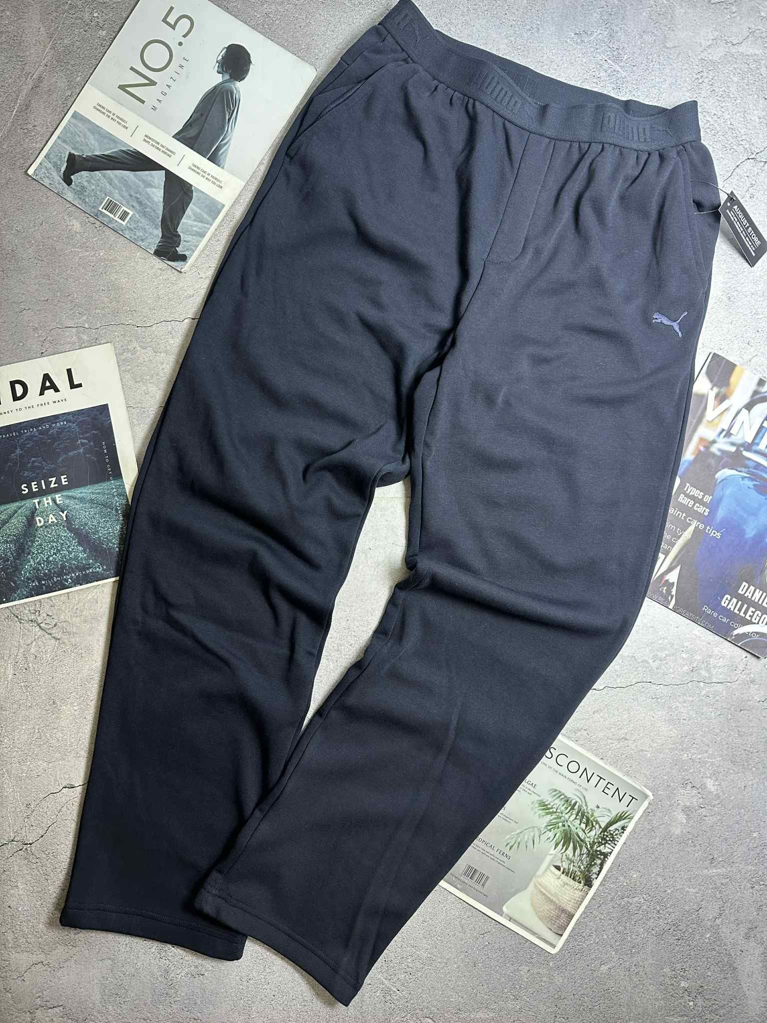 QUẦN NỈ LÓT LÔNG PU.MA DÁNG SUÔNG 3400