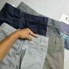 QUẦN VẢI LA.COSTE CẠP CHUN SLIM LOGO TÚI 6821