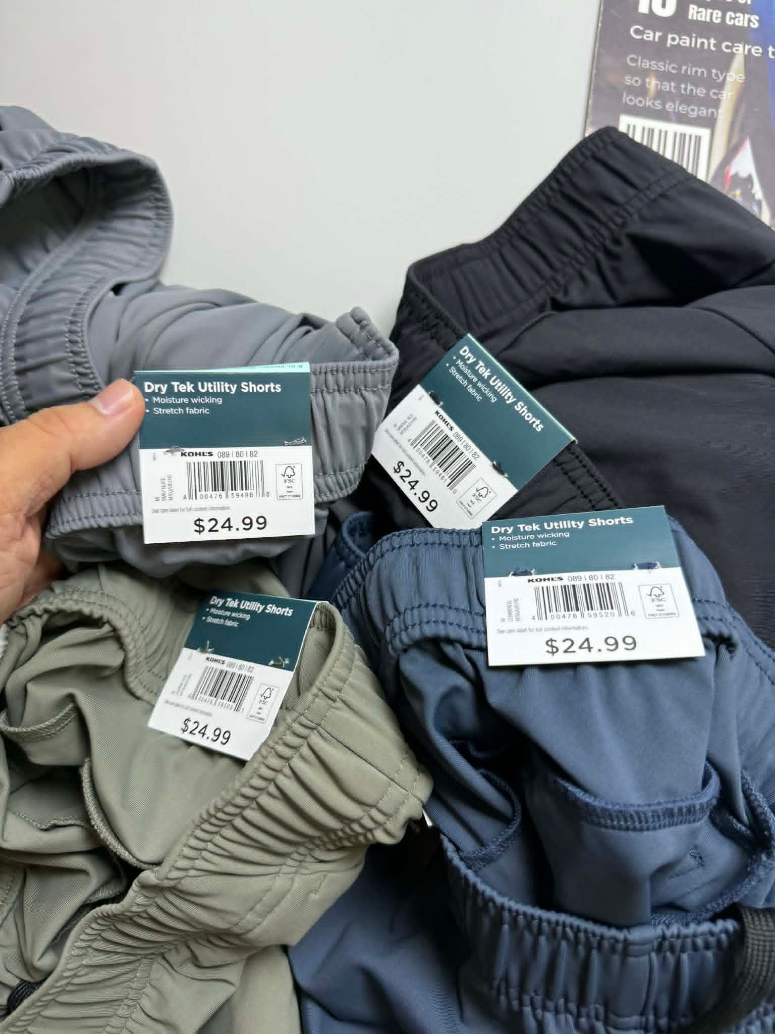 SHORT NỈ TEK.GEAR DRY TECH UTILITY 8982