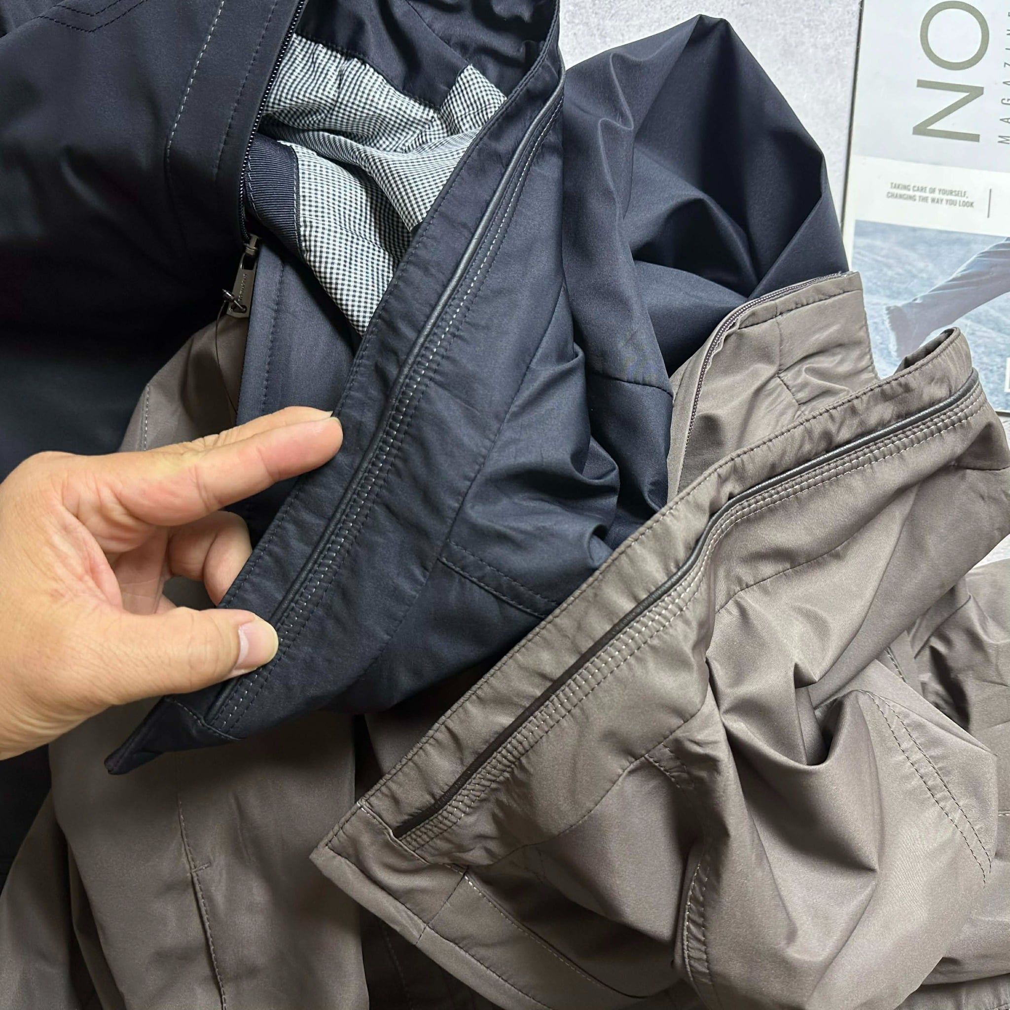 AK GIÓ VẢI CHỐNG NƯỚC TOWN.GENT 1831