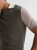 POLO LEN MERINO REI.SS COLOUR BLOCK 4402