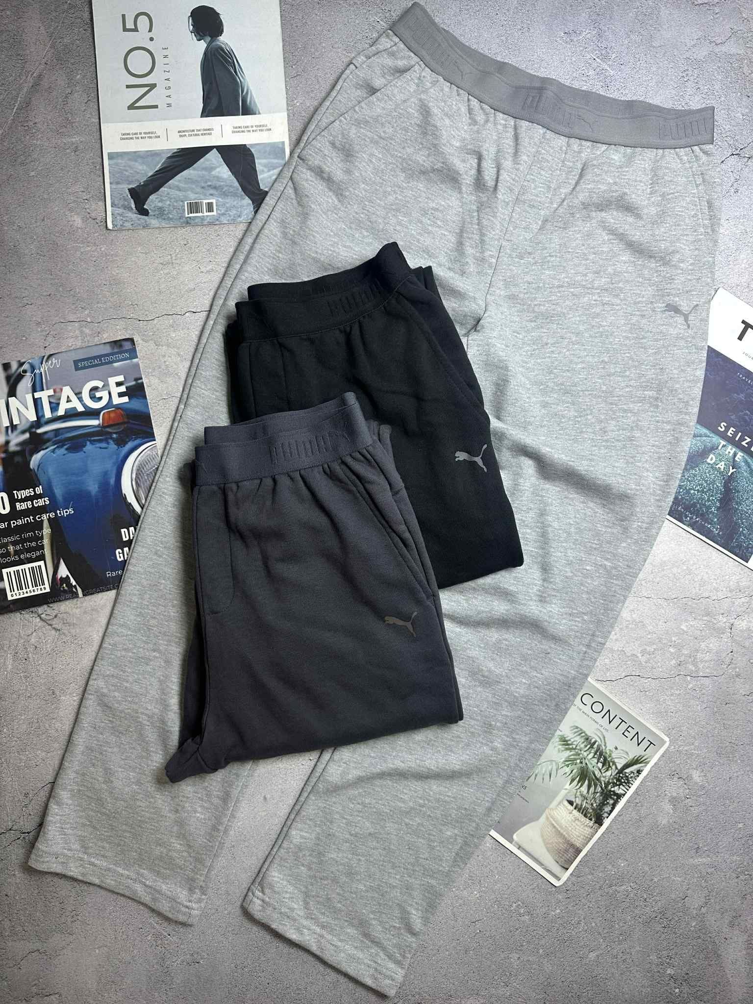 QUẦN NỈ DA CÁ DÁNG SUÔNG PU.MA BASIC 3392