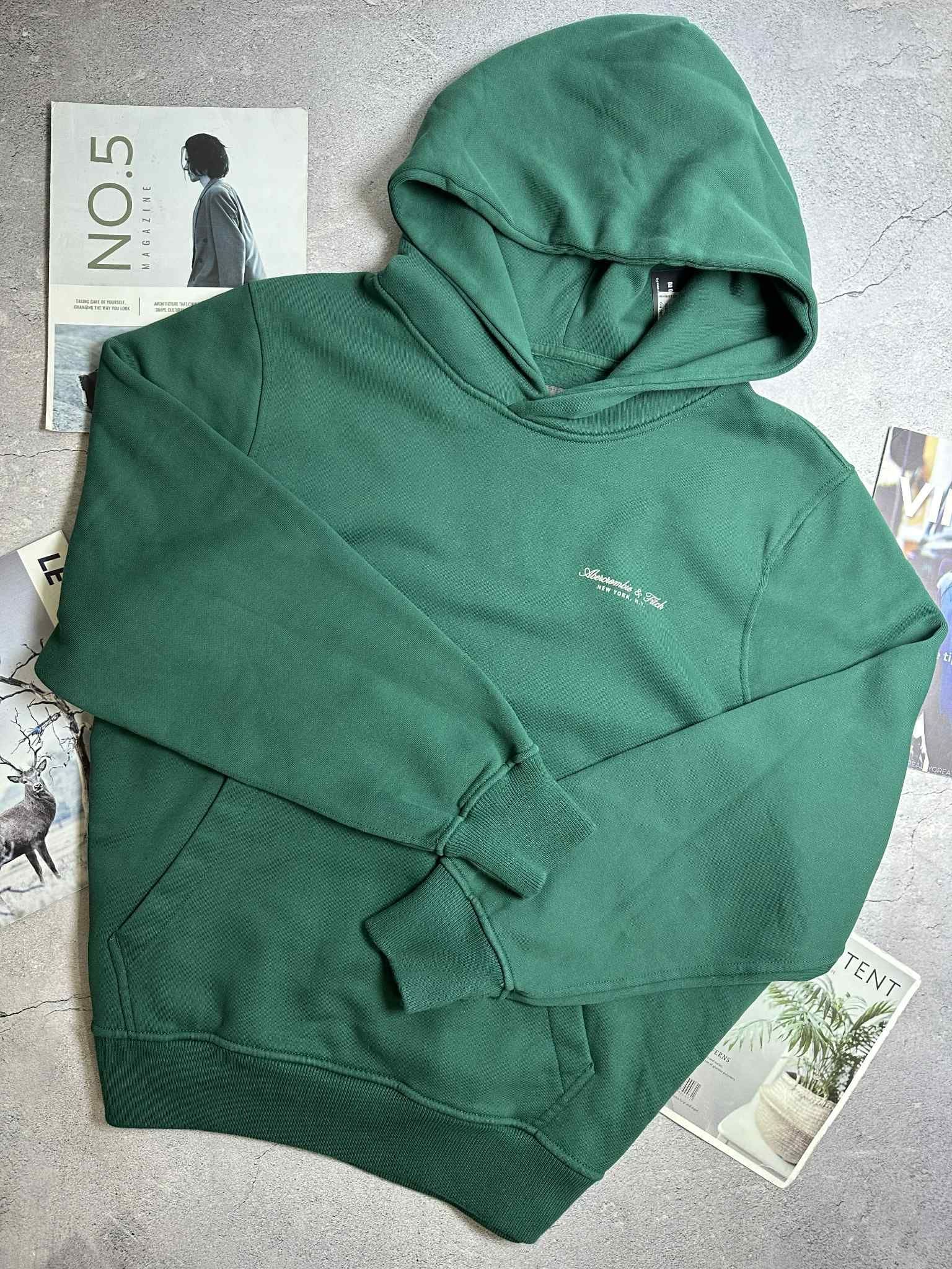 HOODIE NỈ MŨ A&F MICRO LOGO POPOVER 6850
