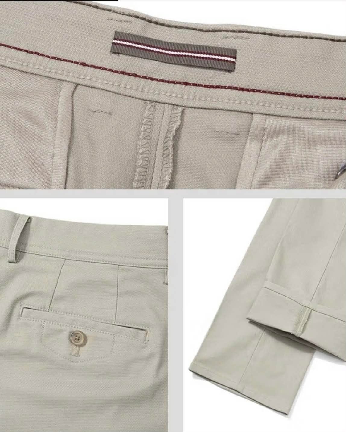 QUẦN CHINO KAKI CRE.MIEUX REGULAR FIT 3210