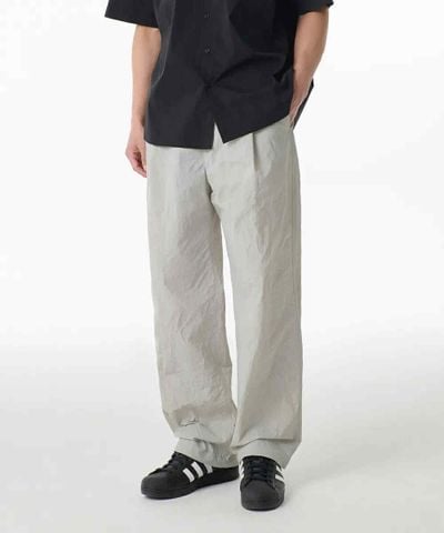 QUẦN GIÓ MU.SINSA CREASE ONE TUCK WIDE BANDING 3784