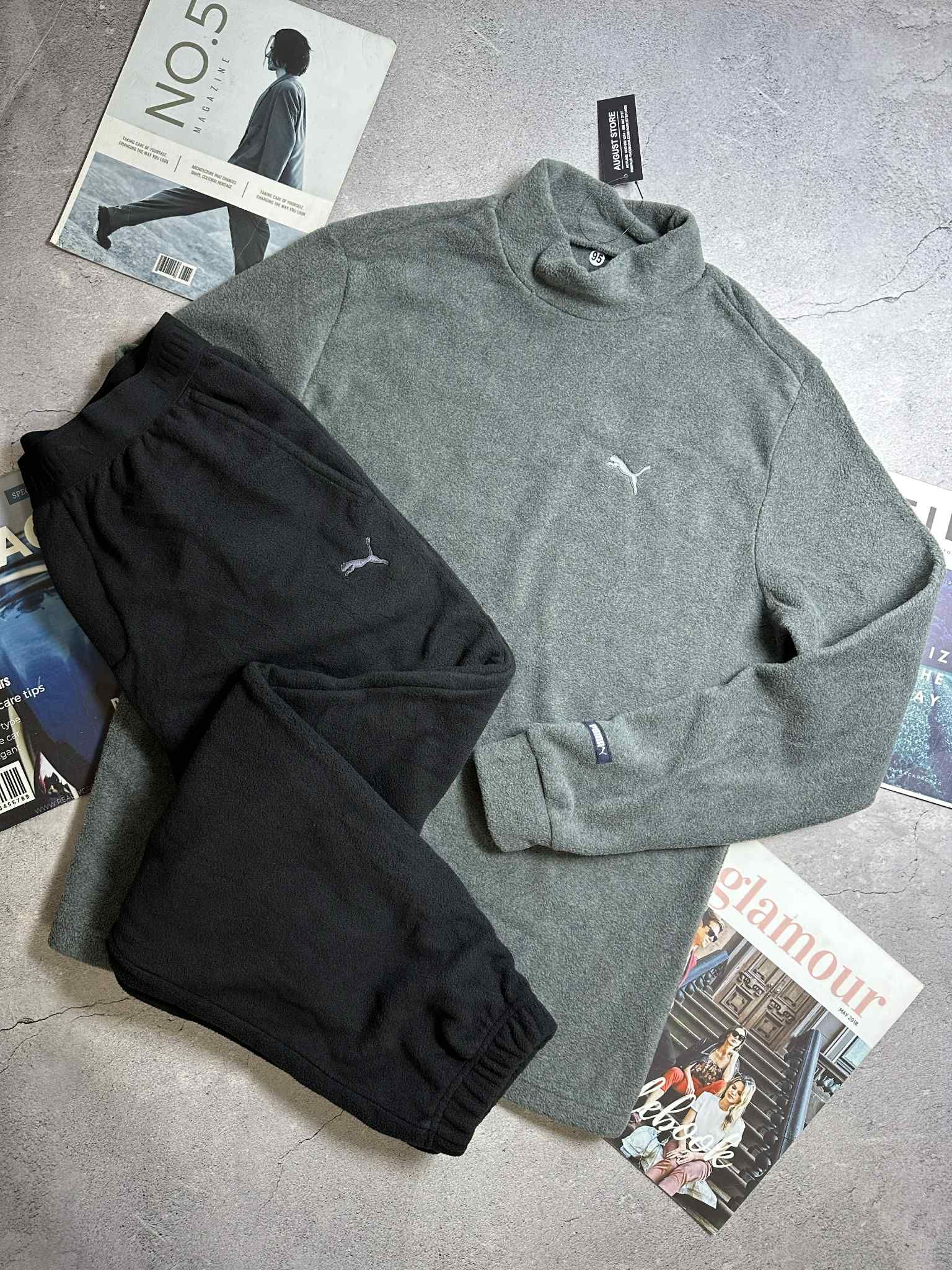 ÁO NỈ BÔNG PU.MA CỔ 3 PHÂN GIỮ ẤM 7324