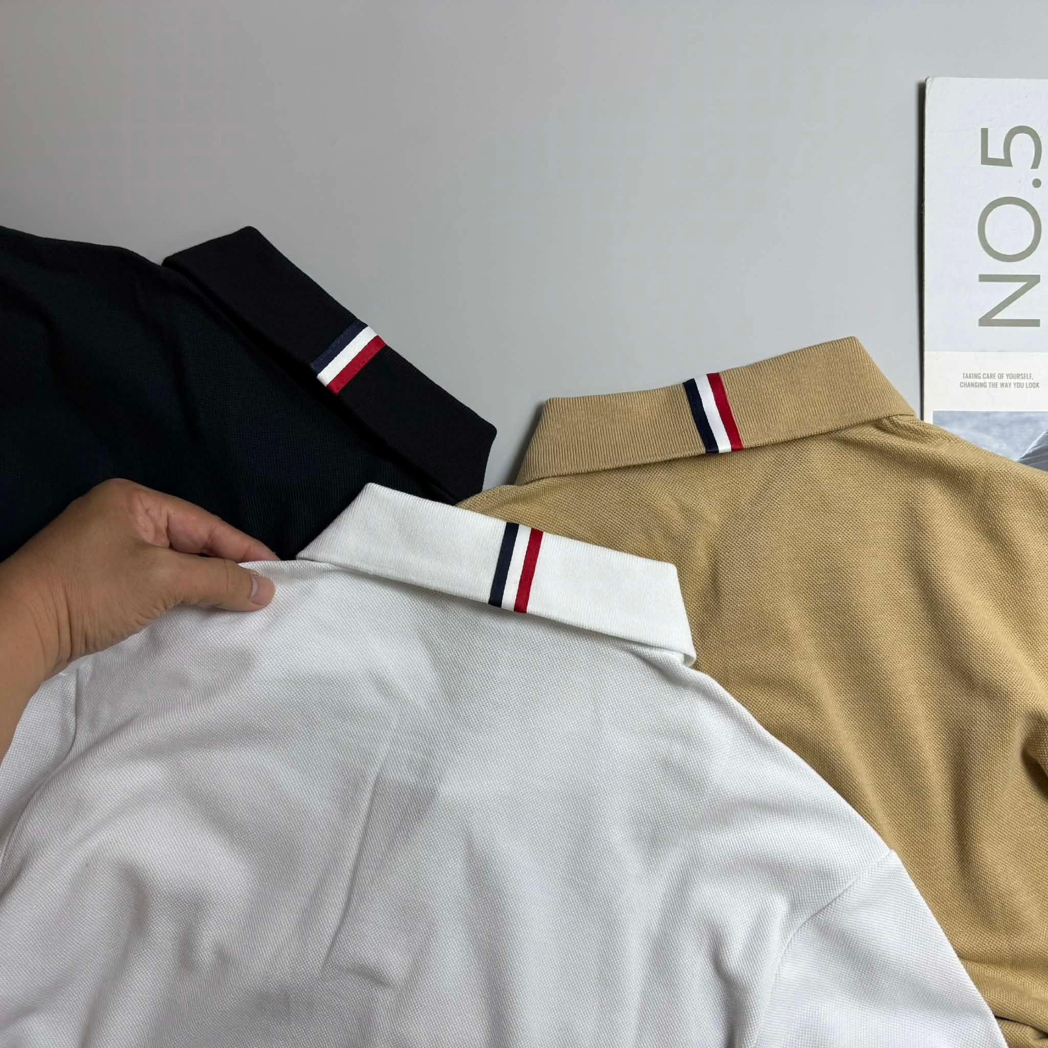 POLO LA.COSTE CỔ CỜ PHÁP SLIM 7630