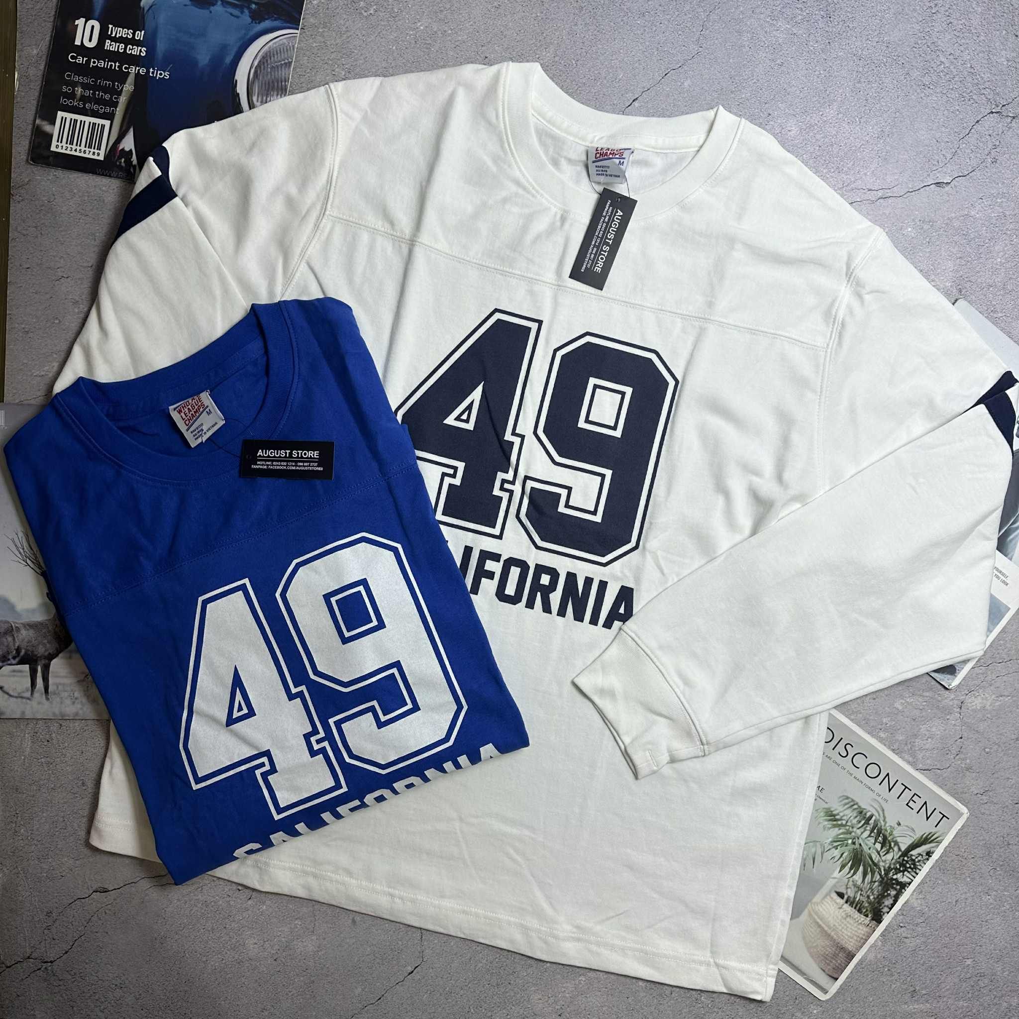 ÁO DT WHO.AU 49 CALIFORNIA UNISEX MẶC ĐÔI 7116