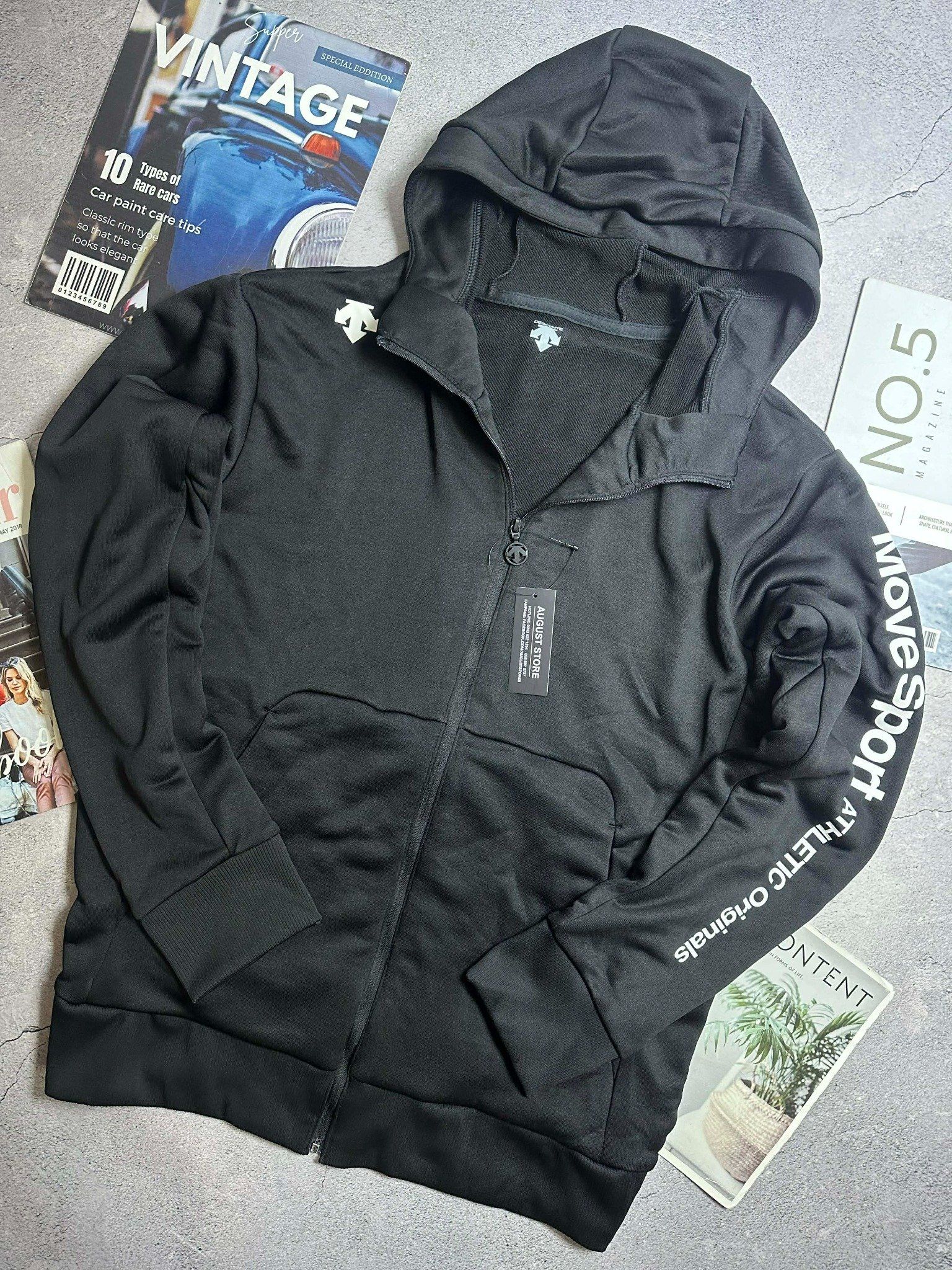 AK NỈ MŨ DES.CENTE TAY IN CHỮ 6503