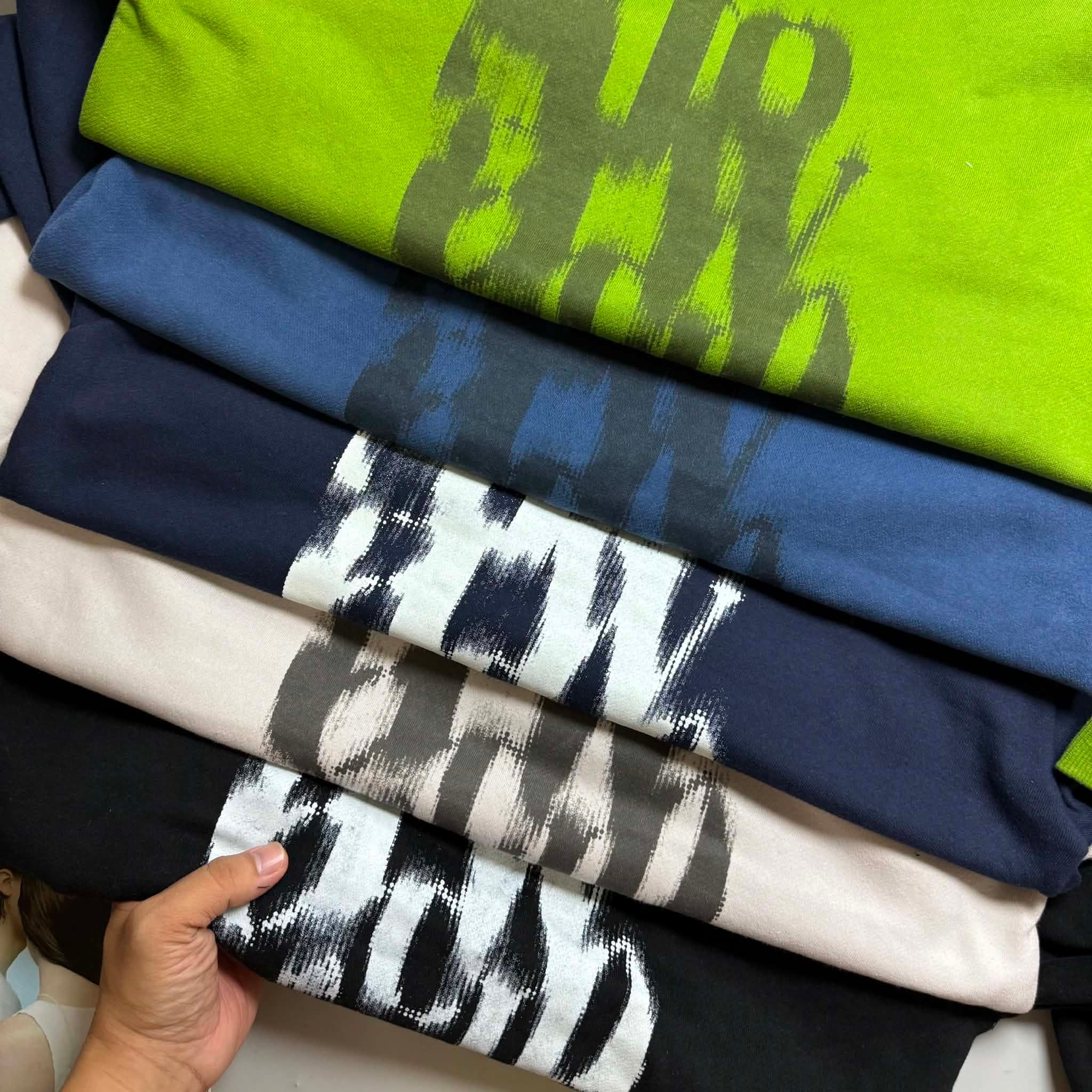 ÁO NỈ SLOW.ACID BLURRY LOGO MẶC ĐÔI 7841