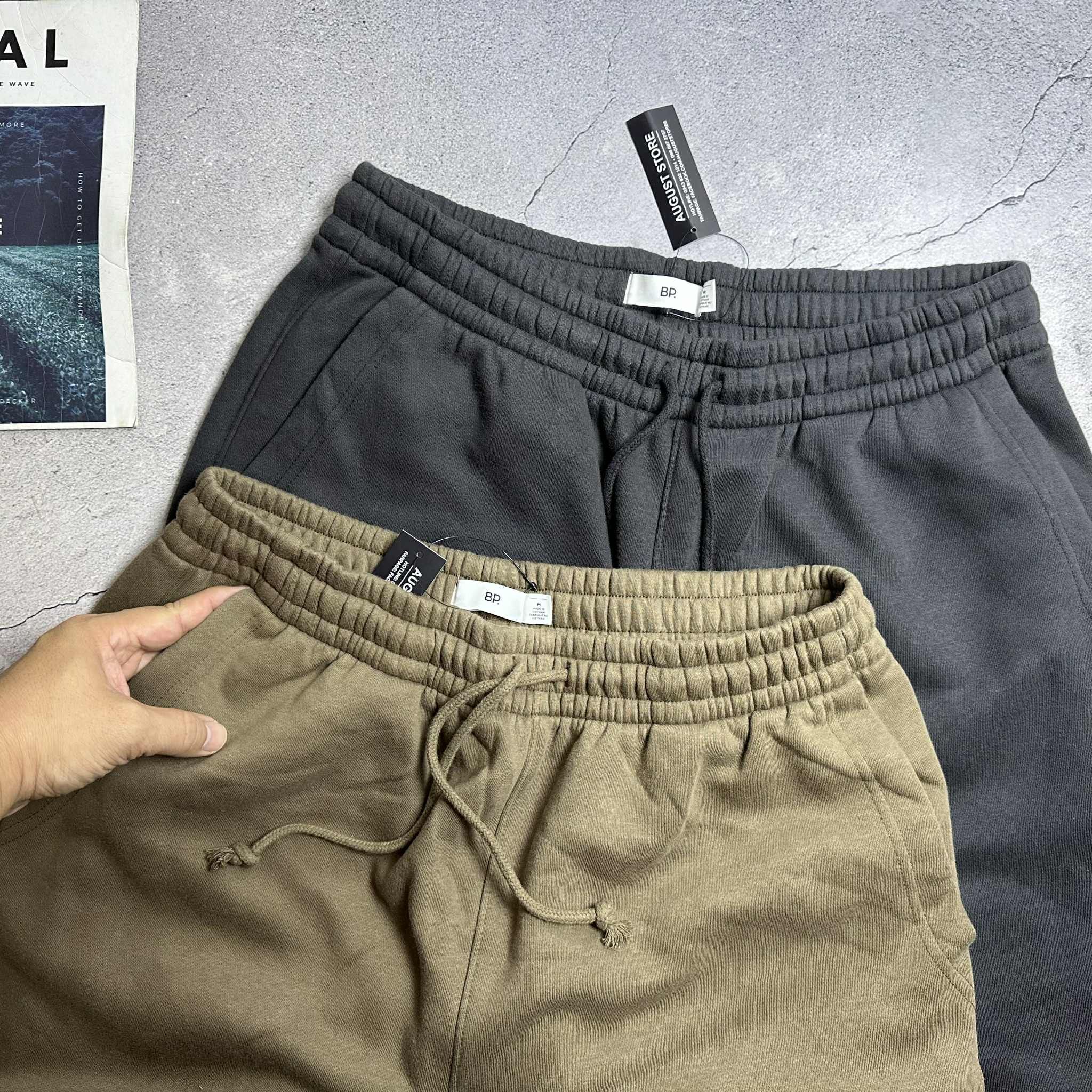 QUẦN NỈ DÁNG SUÔNG BP. BASIC 5197