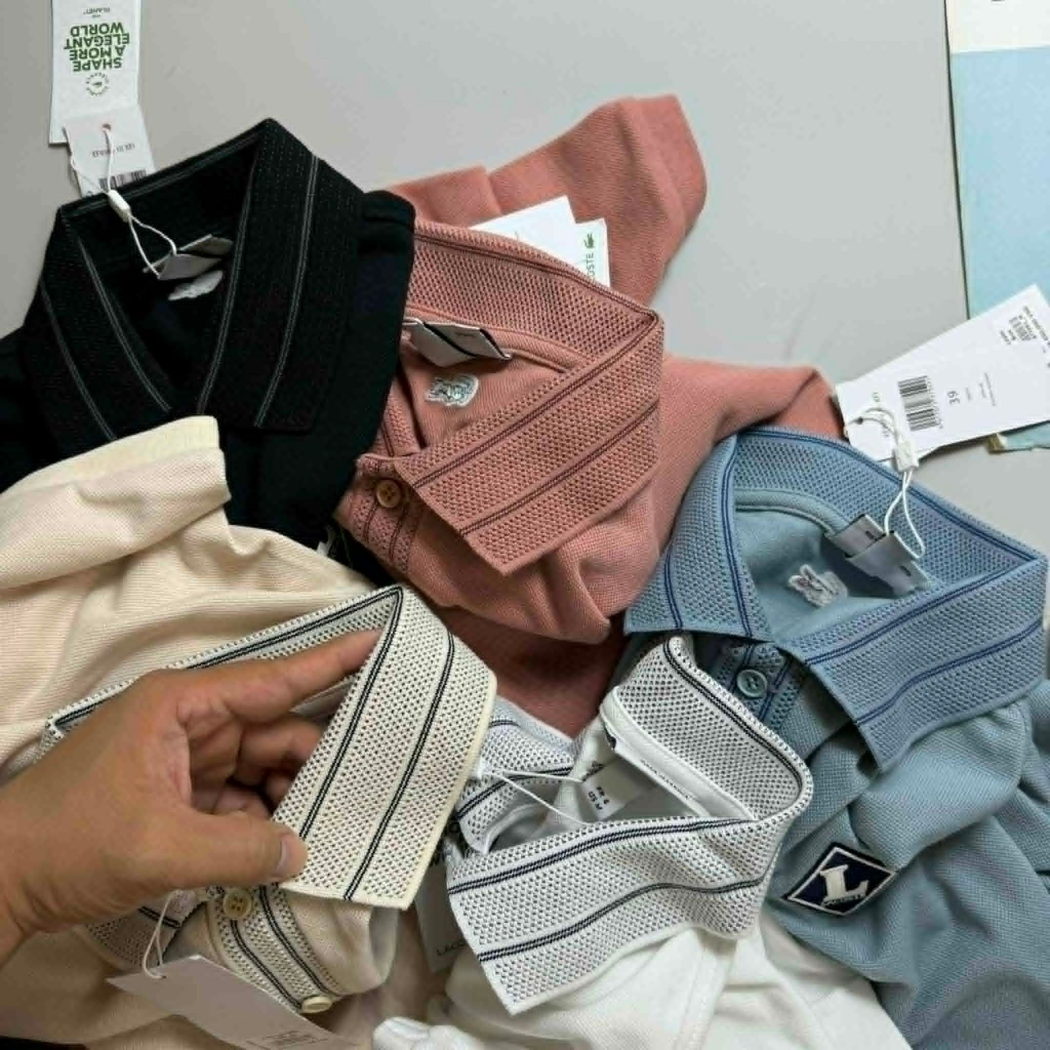 POLO LA.COSTE LOGO L THÊU NGỰC 7658