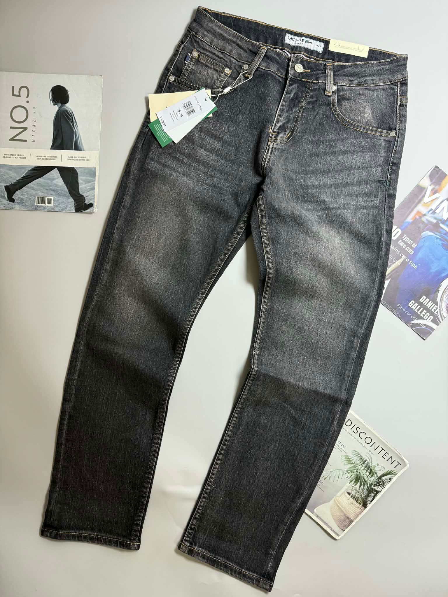 JEAN LA.COSTE SLIMFIT LOGO TÚI SAU 4824