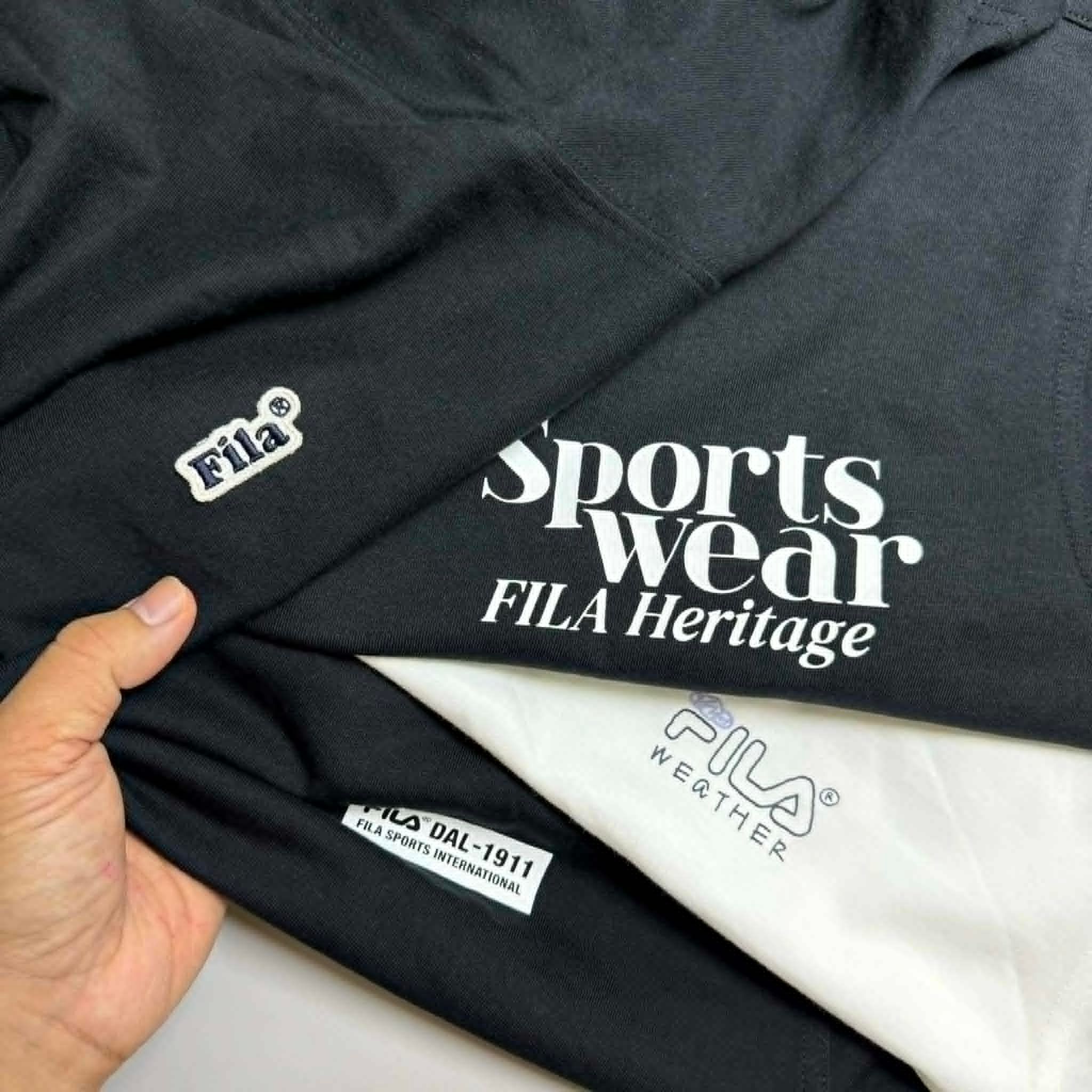 ÁO CT FI.LA UNISEX HERITAGE SERIF LOGO 6605