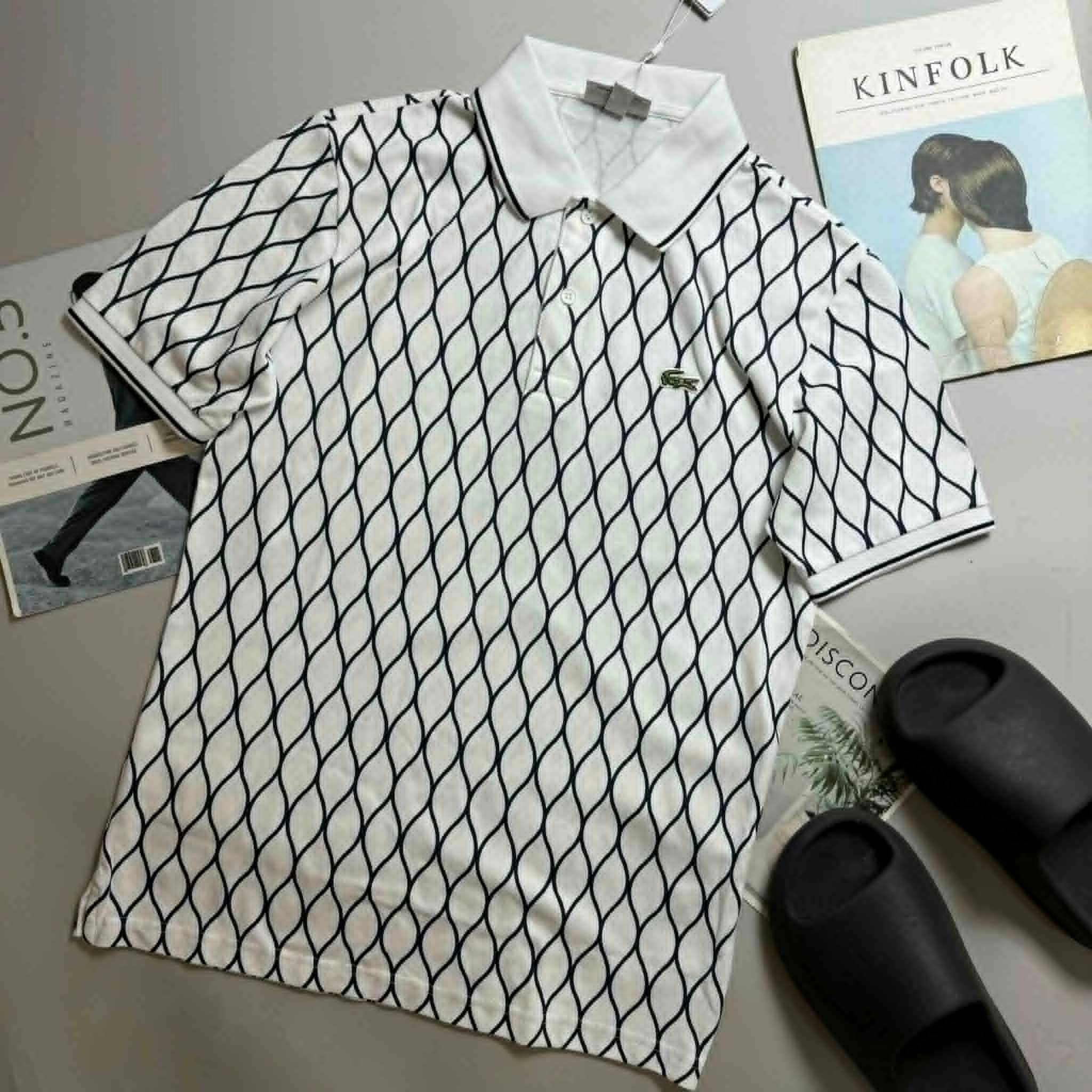 POLO LA.COSTE HỌA TIẾT LOGO SLIM 7660