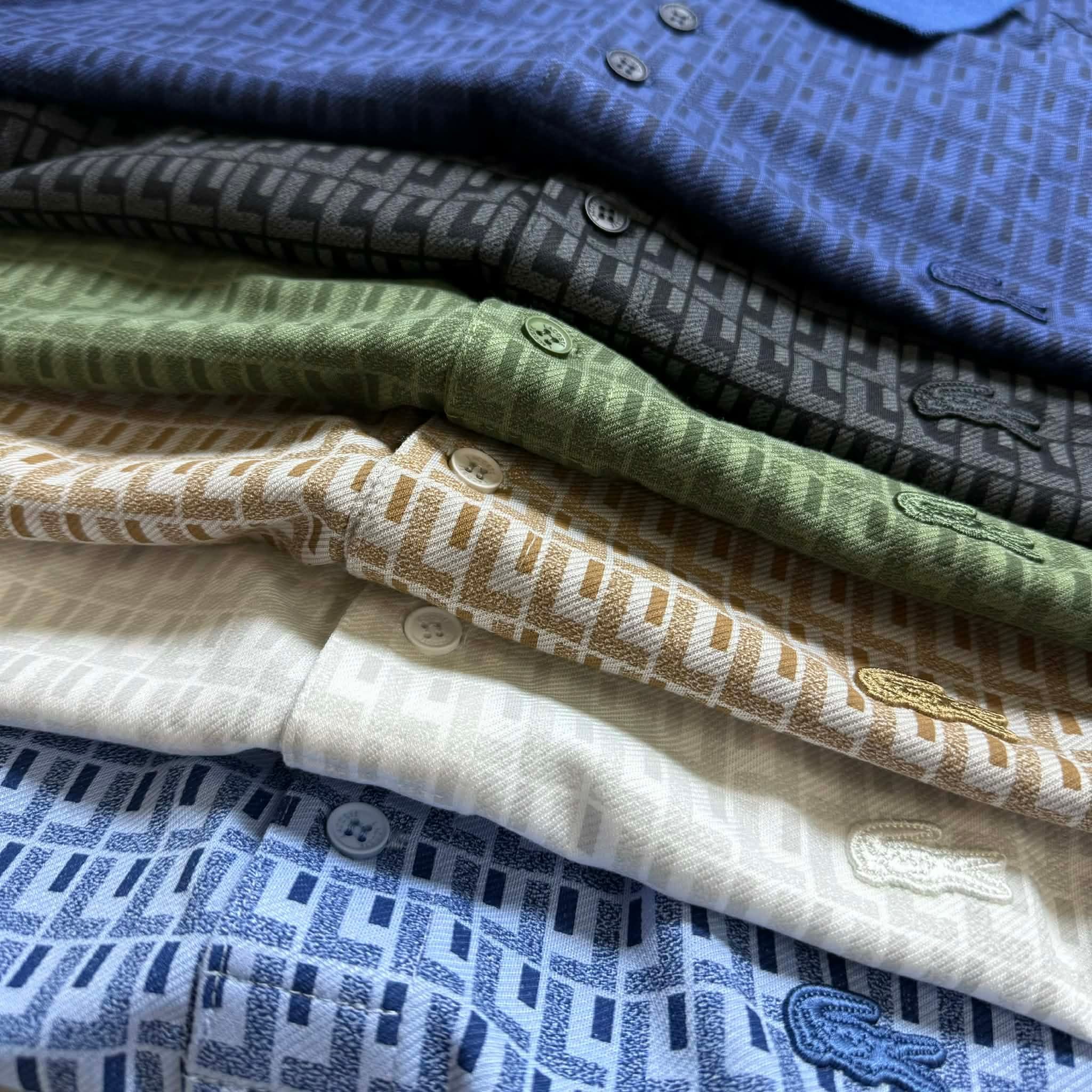 POLO LA.COSTE HỌA TIẾT LOGO NGỰC SLIM 7634