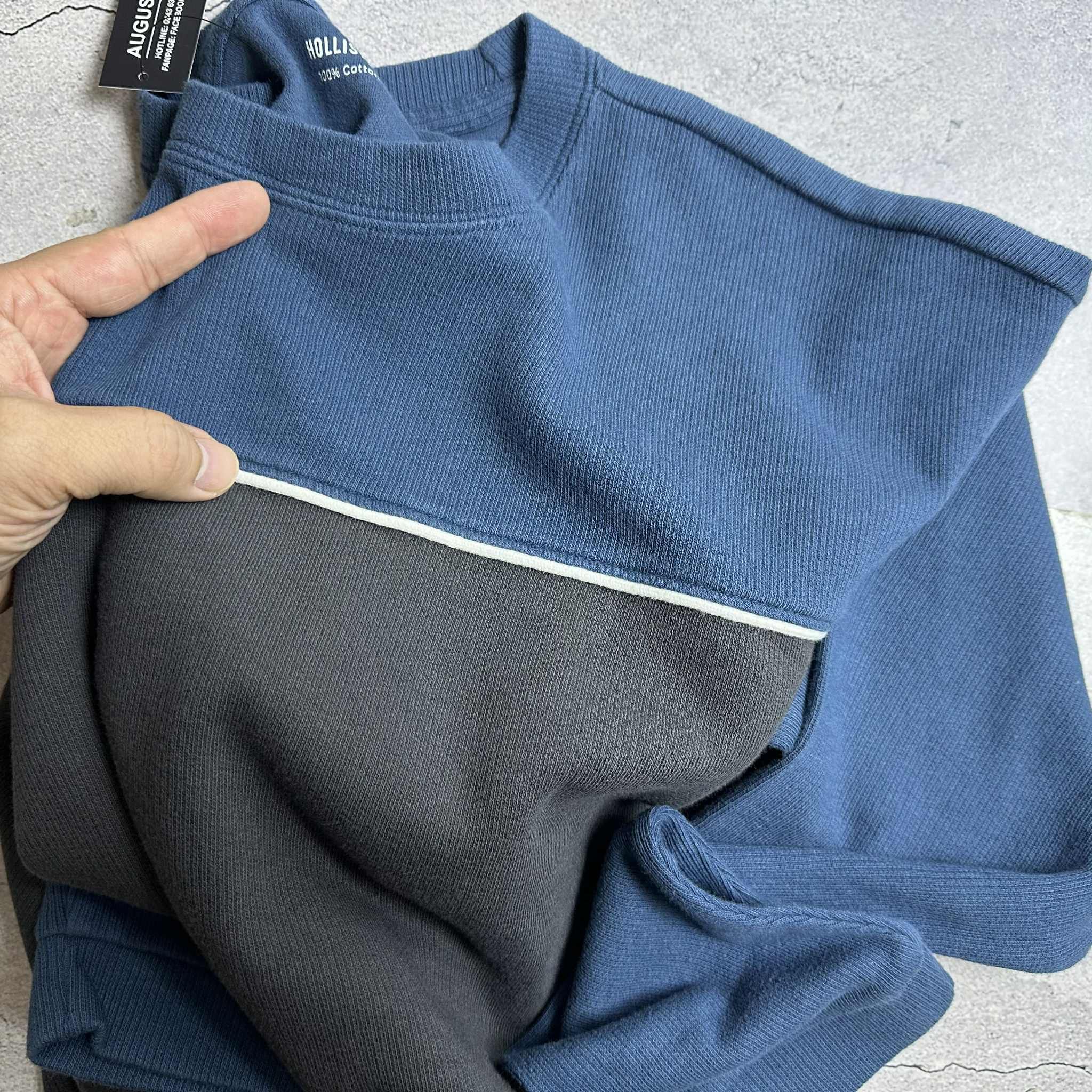 ÁO DT HOL.LISTER PHỐI MÀU FORM BOXY FIT 3665