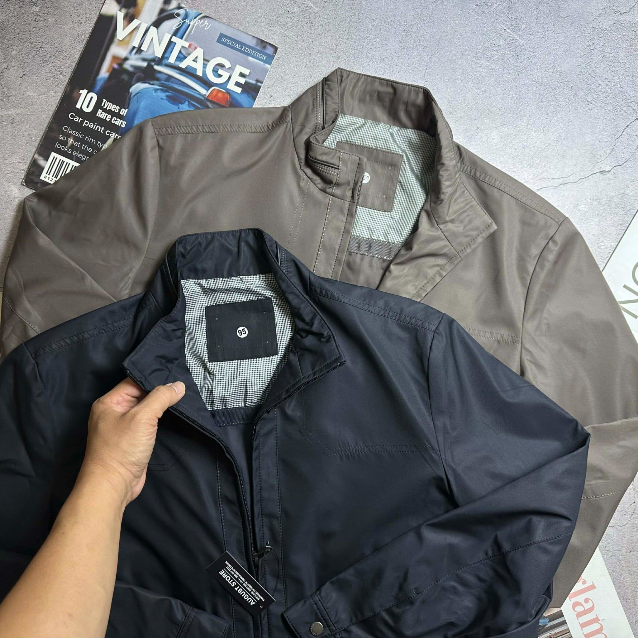 AK GIÓ VẢI CHỐNG NƯỚC TOWN.GENT 1831