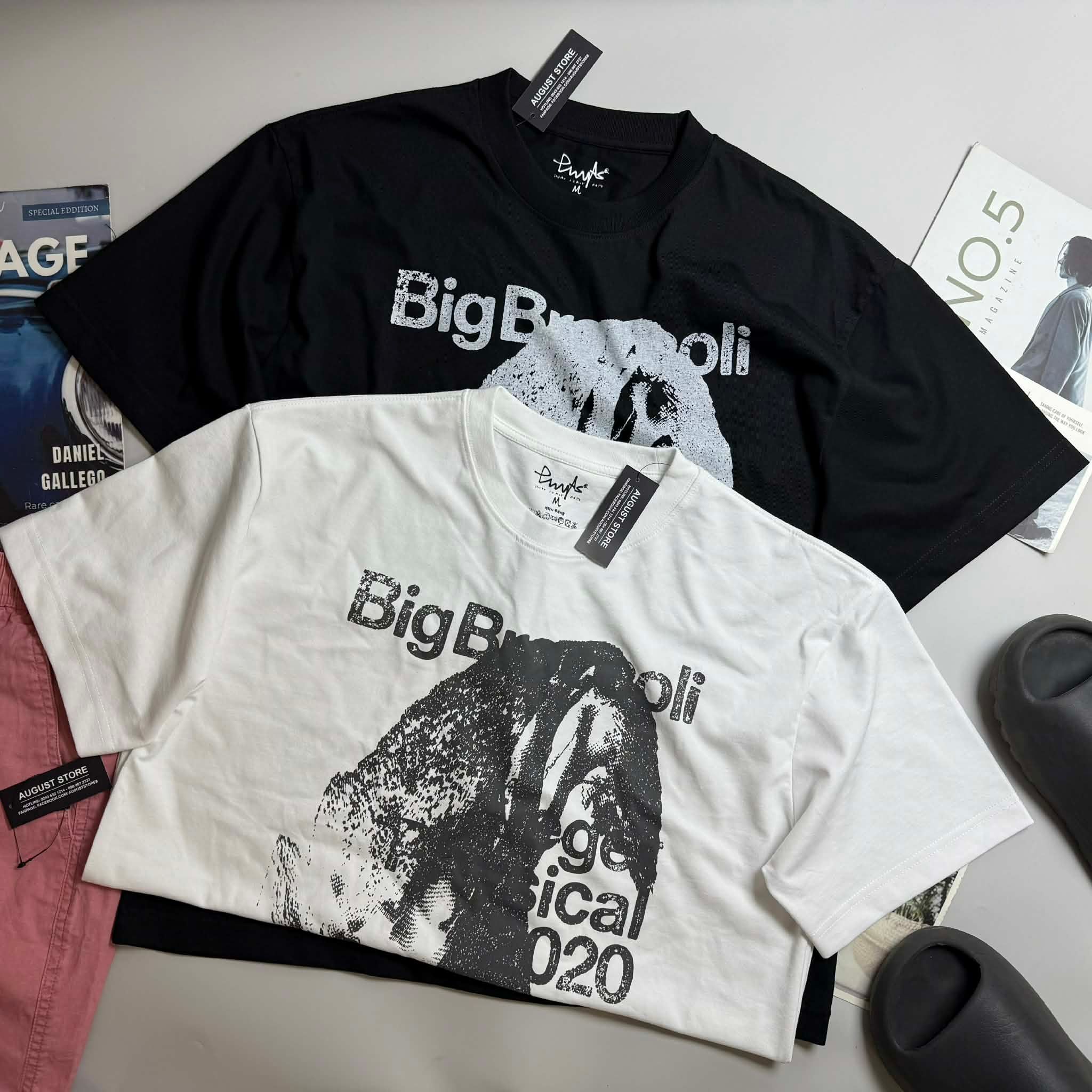 ÁO CỔ TRÒN PHYPS BIG BROCCOLI 3602