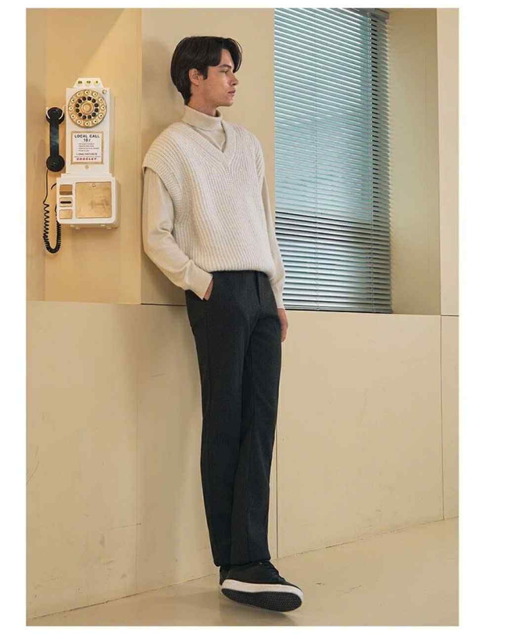 QUẦN VẢI DẠ THU ĐÔNG COMODO SLIMFIT 5527