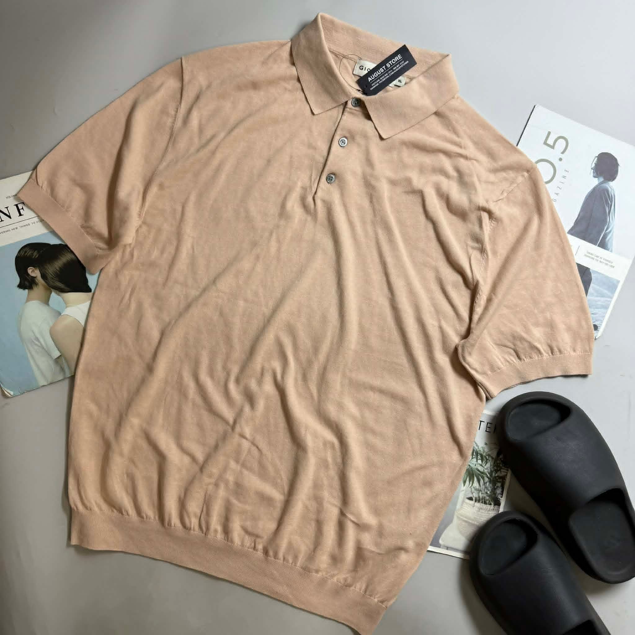 POLO LEN GIOR.DANO CỔ 3 KHUY 3926