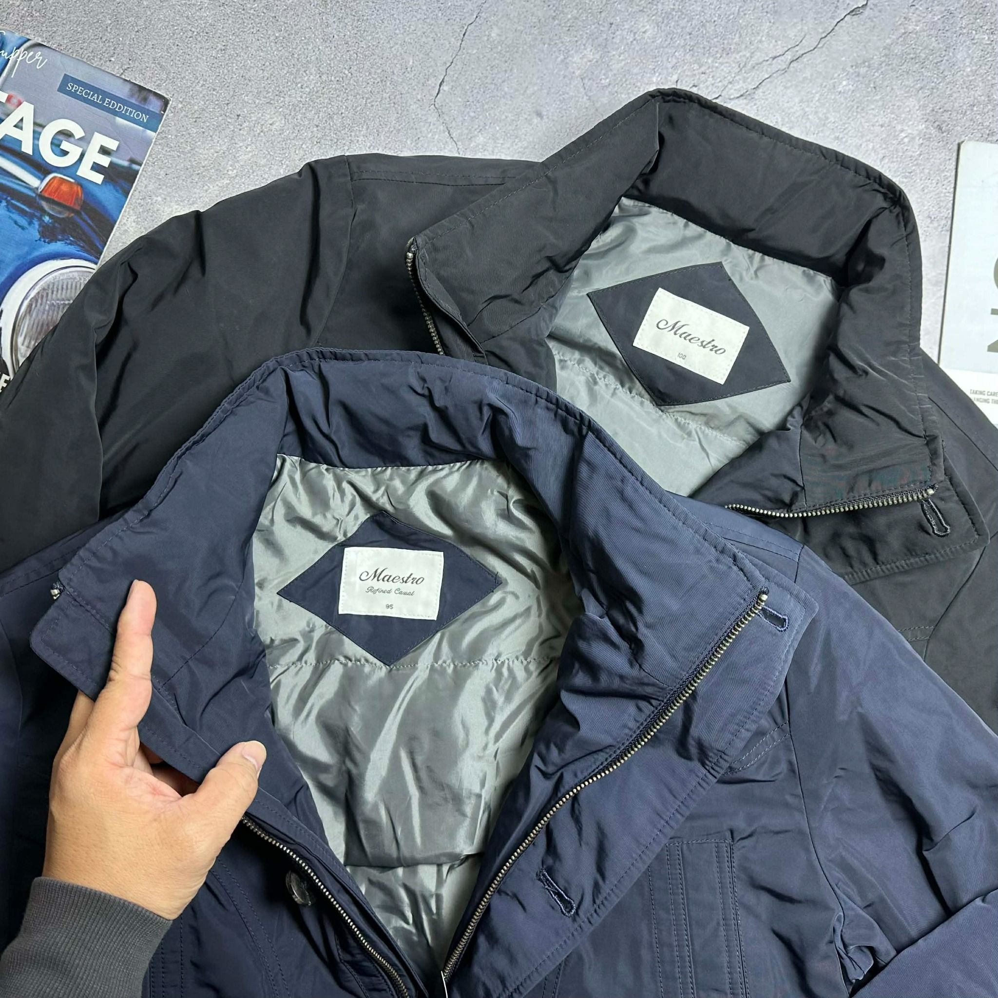 PARKA LÔNG VŨ DÁNG LỬNG MAES.TRO 1817