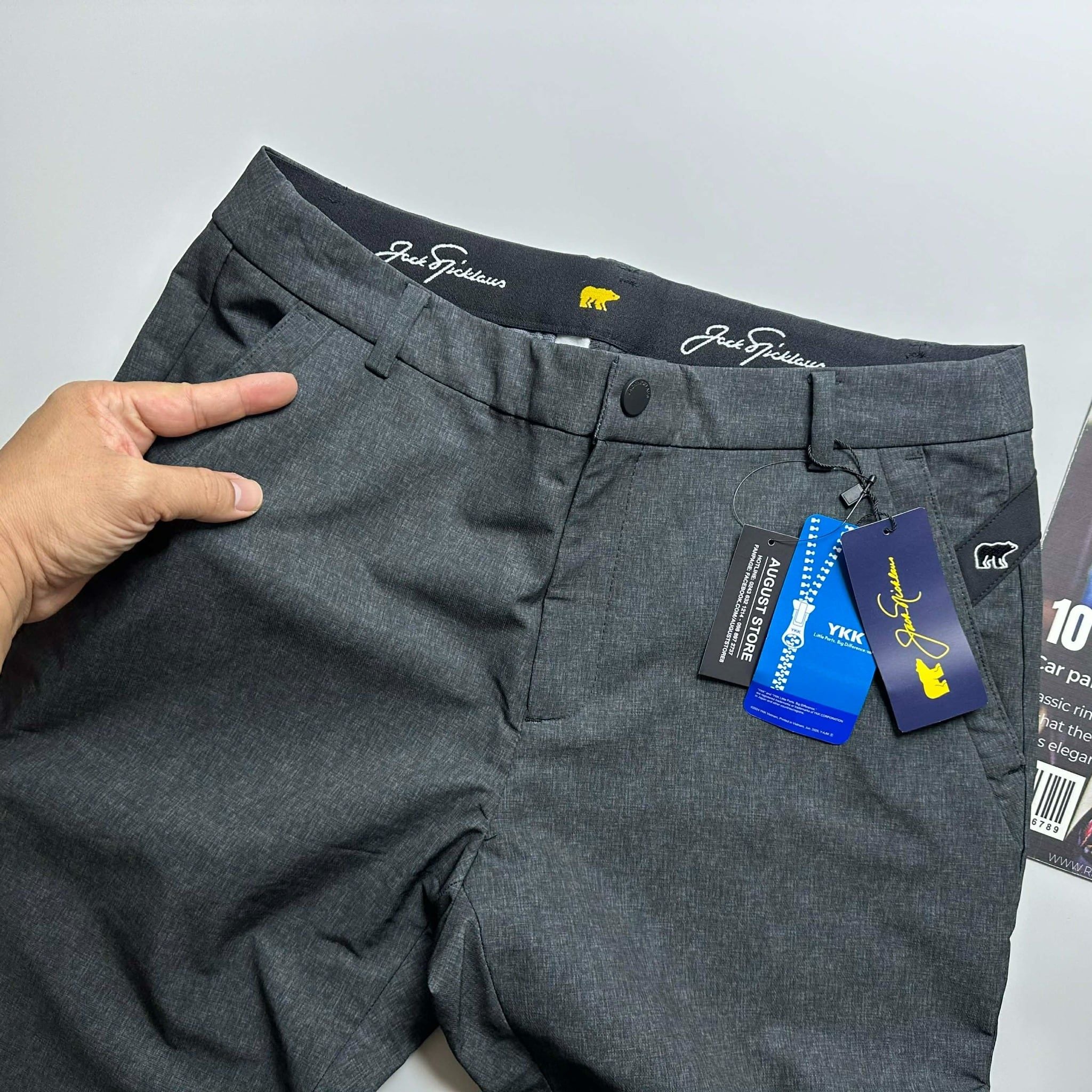 QUẦN VẢI GOLF LÓT NỈ JACK NICKLAUS 4508