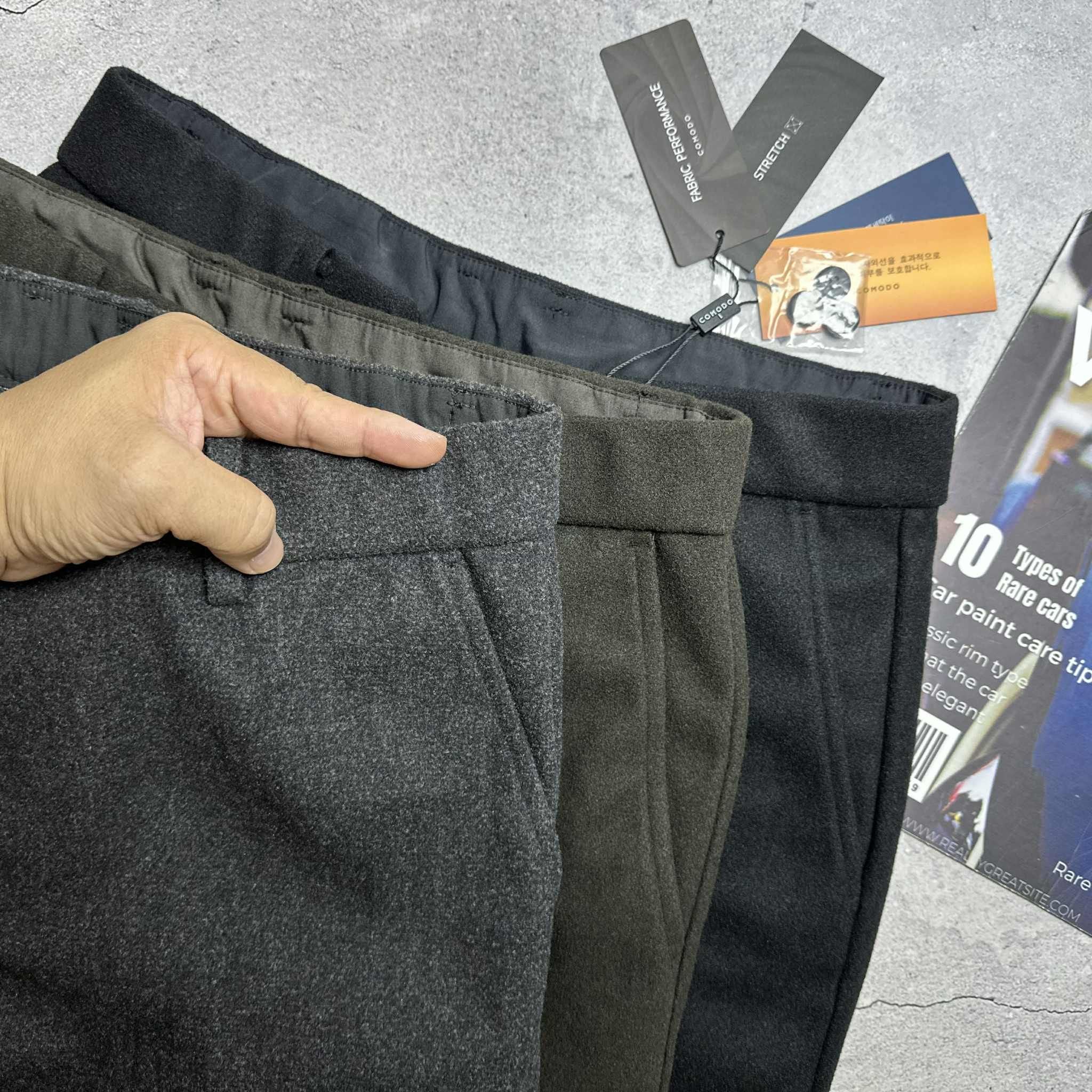 QUẦN VẢI DẠ THU ĐÔNG COMODO SLIMFIT 5527