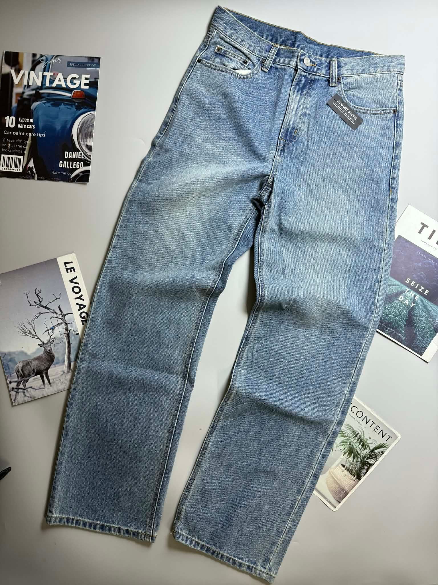 QUẦN JEAN GIOR.DANO DÁNG LOOSE FIT 2243