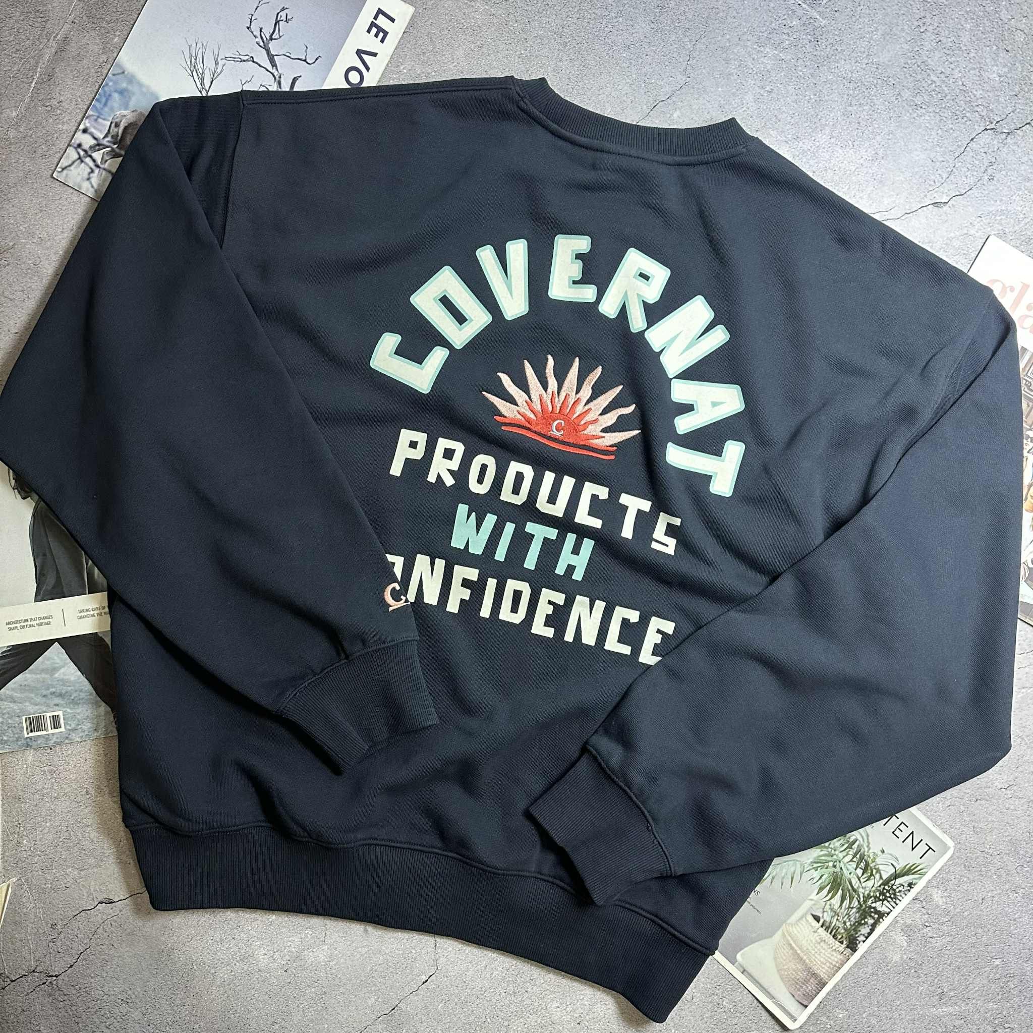 ÁO NỈ COVER.NAT THÊU HÌNH SUNSET GRAPHIC 6613