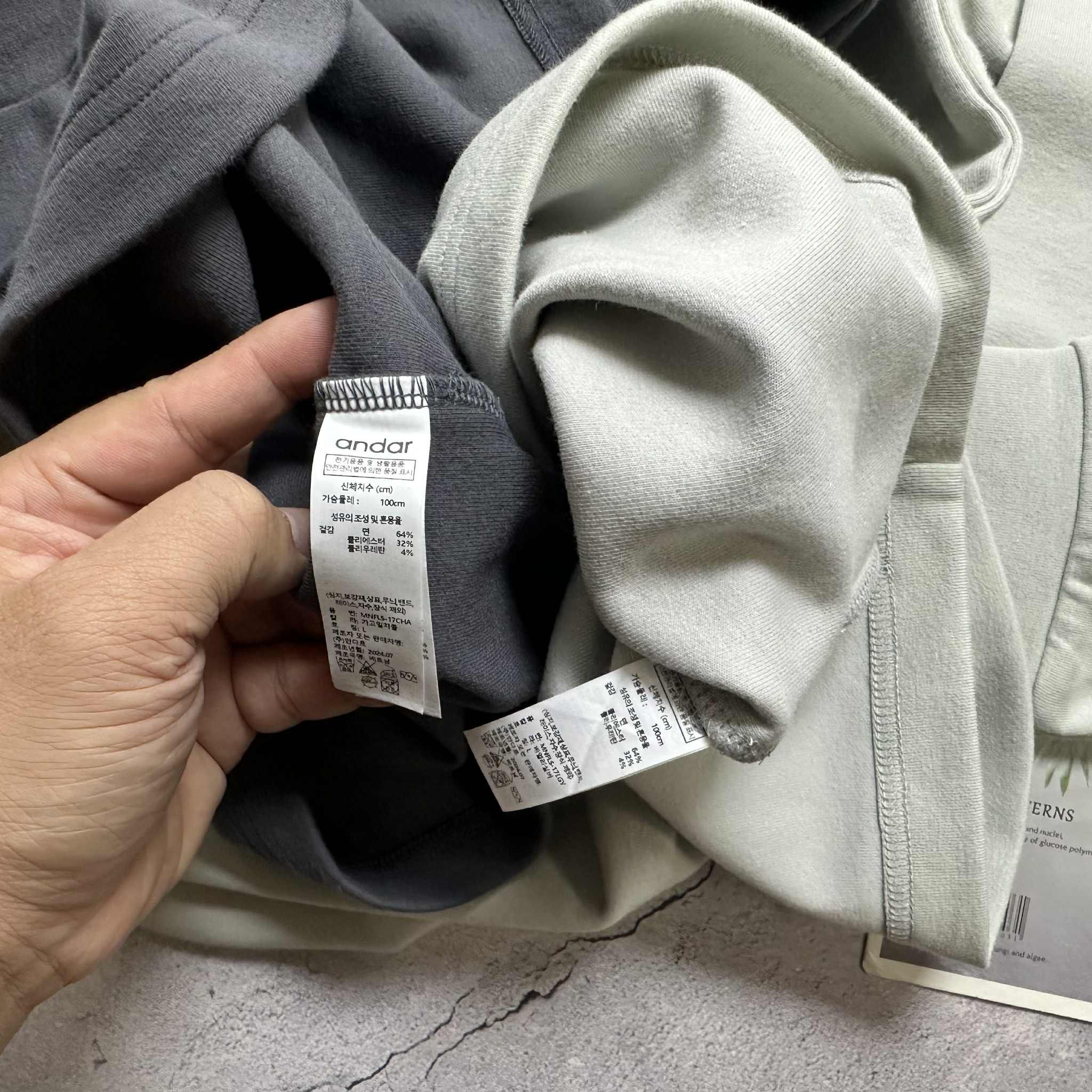 ÁO NỈ AN.DAR BASIC 6628