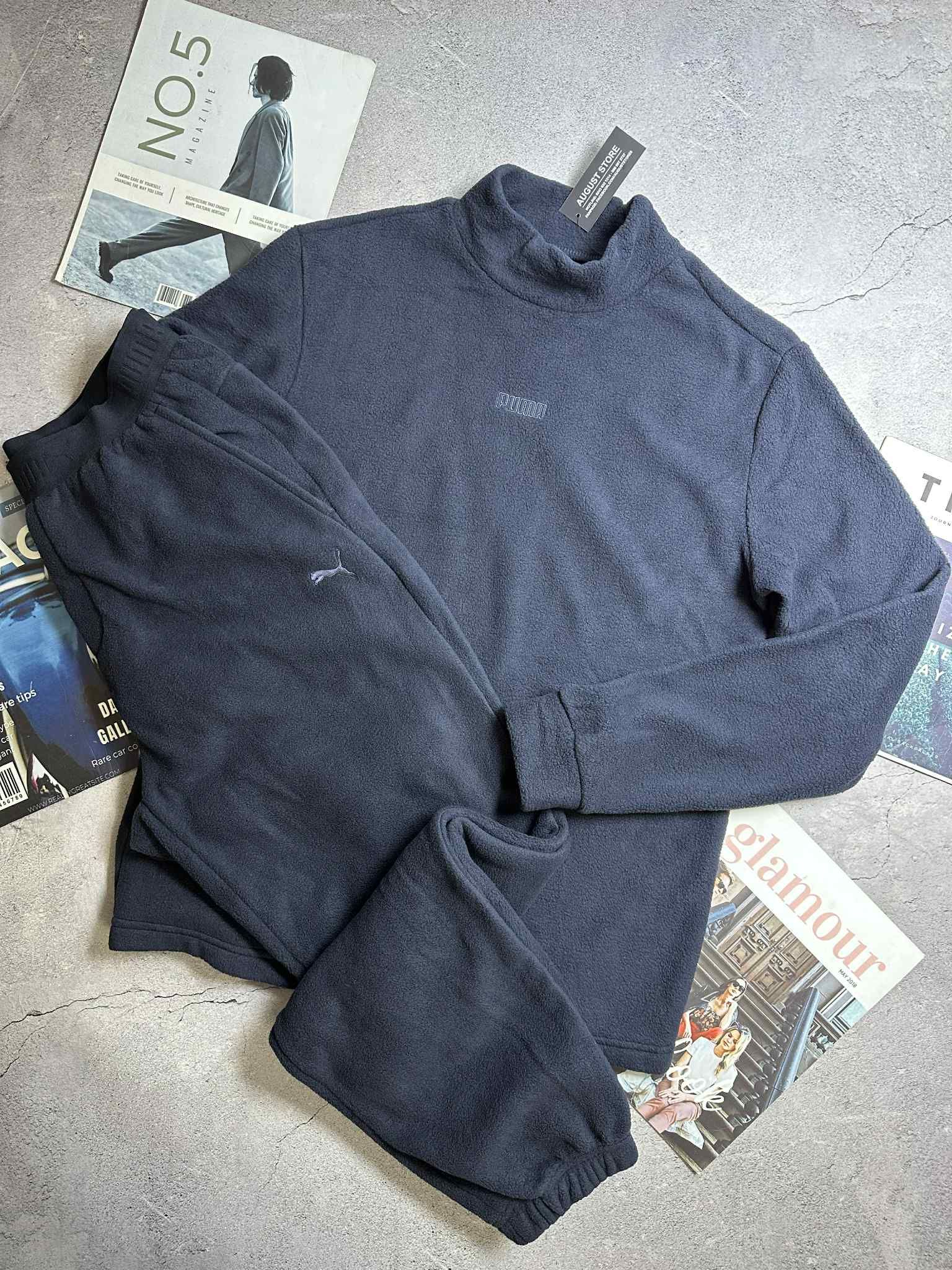 ÁO NỈ BÔNG PU.MA CỔ 3 PHÂN GIỮ ẤM 7324