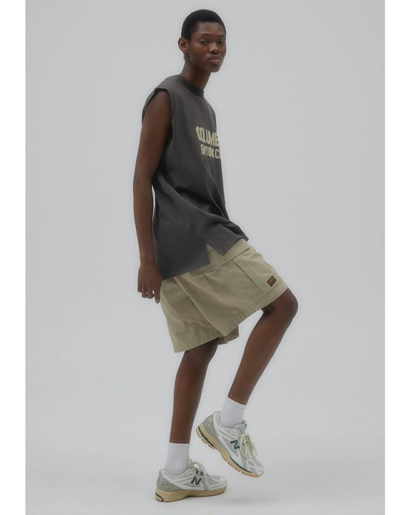 SHORT KAKI COLUM.BIA NYC RIBSTOP POCKET 3269