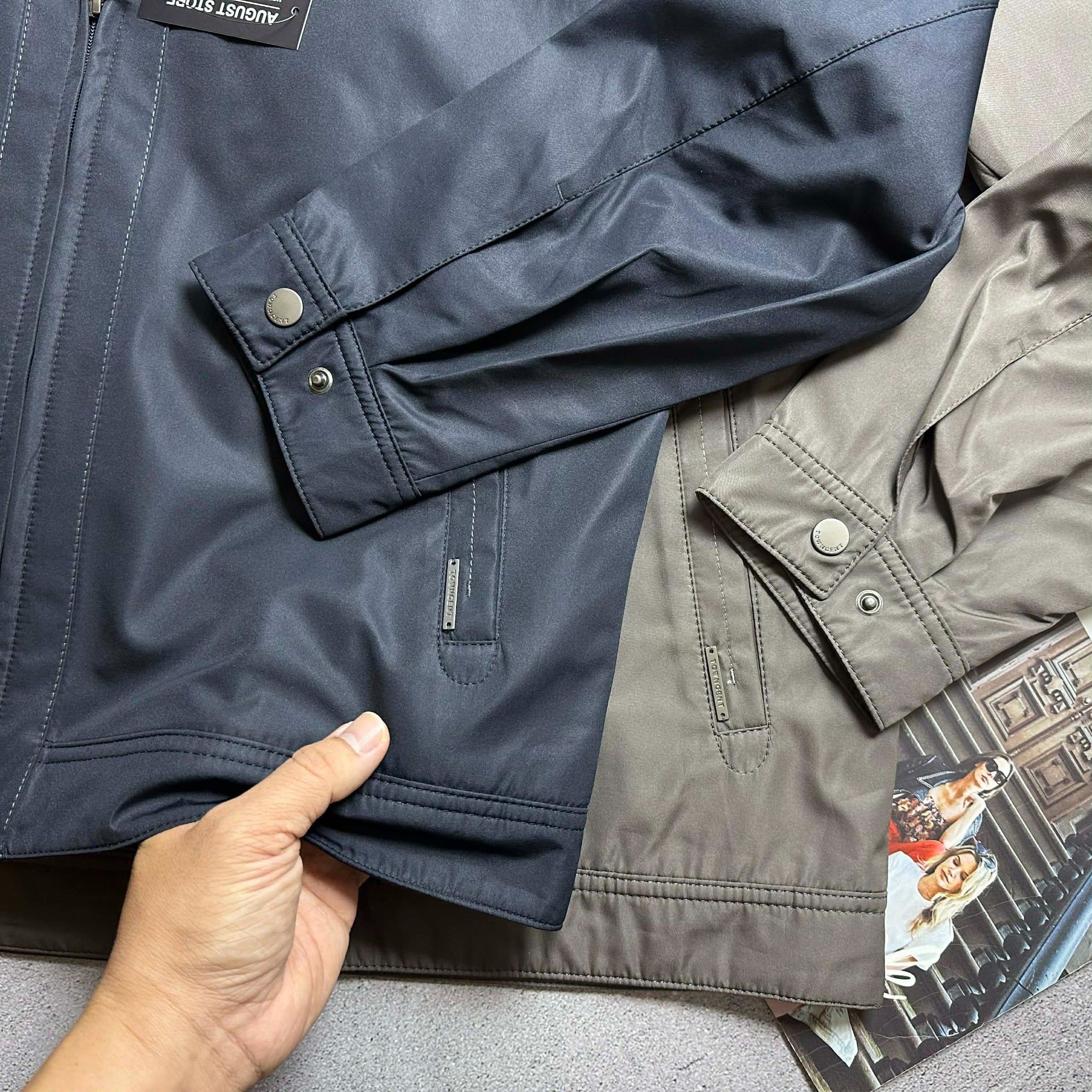 AK GIÓ VẢI CHỐNG NƯỚC TOWN.GENT 1831