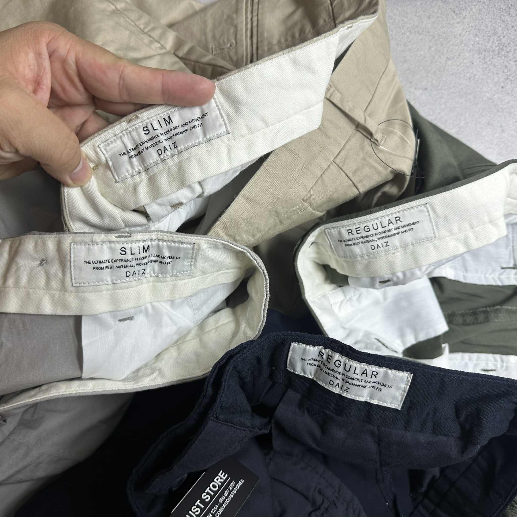 QUẦN CHINO KAKI DAI.Z KIỂU DÁNG BASIC 3854