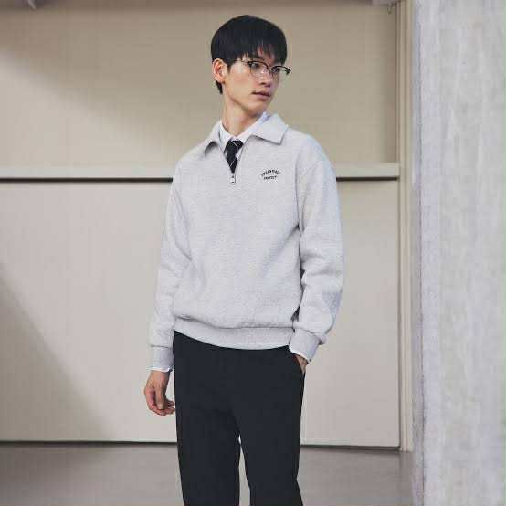 ÁO NỈ CỔ KÉO KHÓA PRO.JECT M 1824