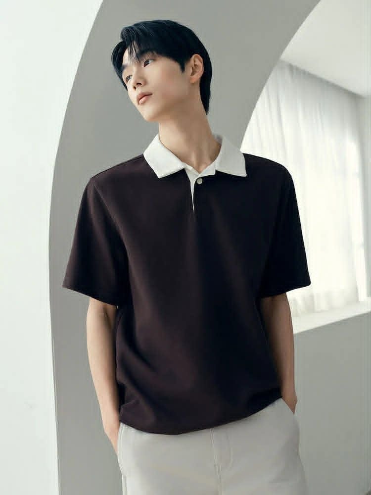 POLO MIND.BRIDGE CỔ TRẮNG 6166